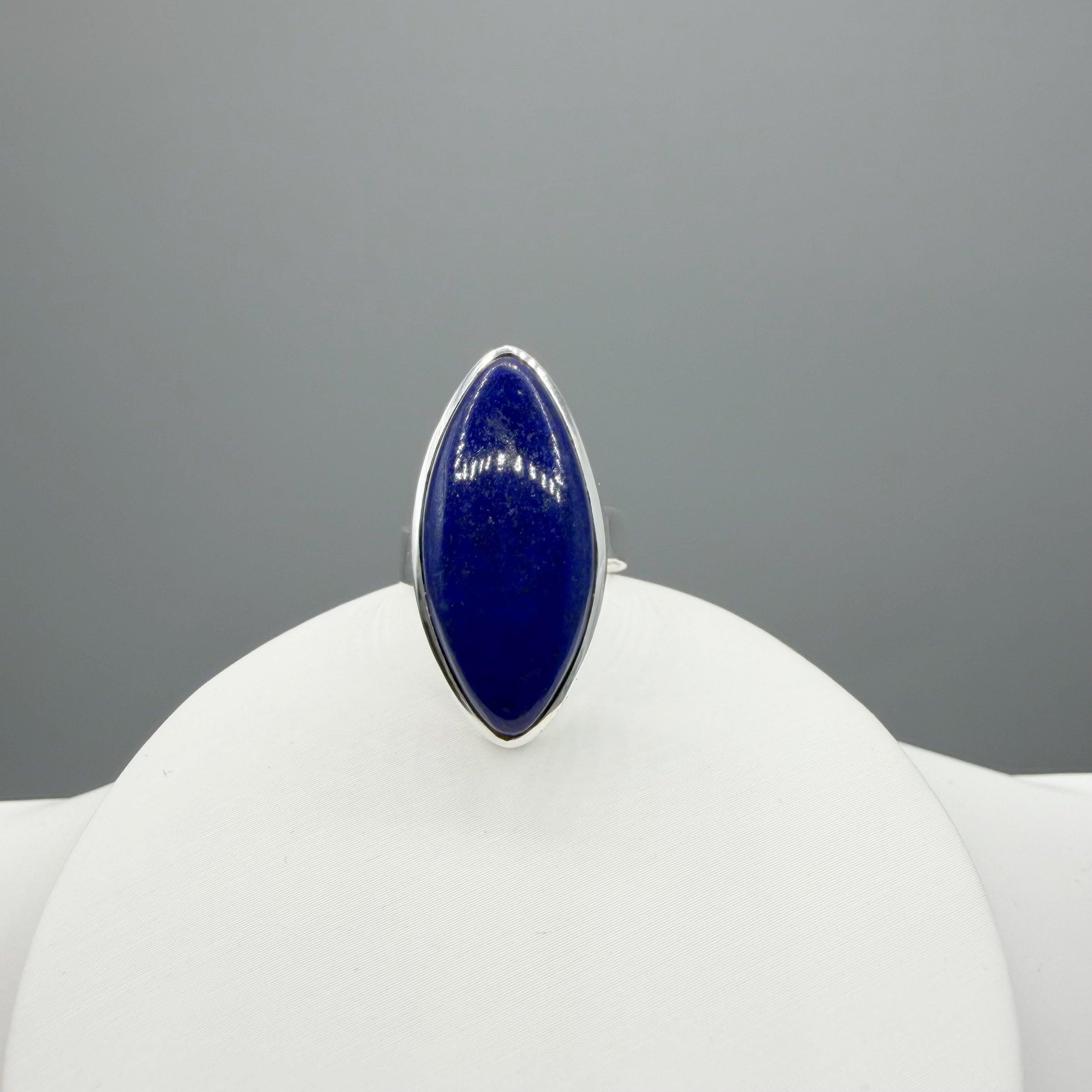 Anello Lapislazzuli Ovale - Argento 925