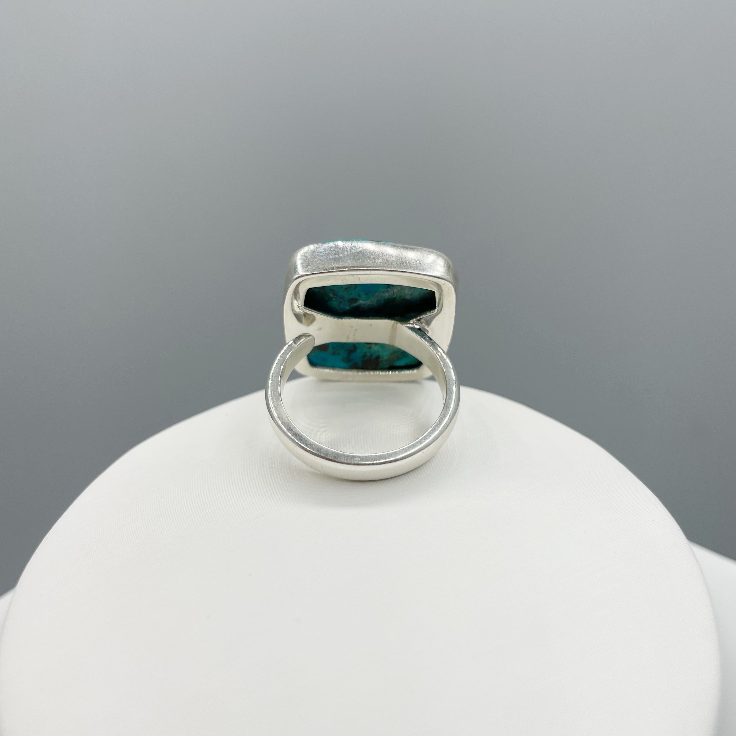 Anello Shattuckite e Argento 925 - Quadrato