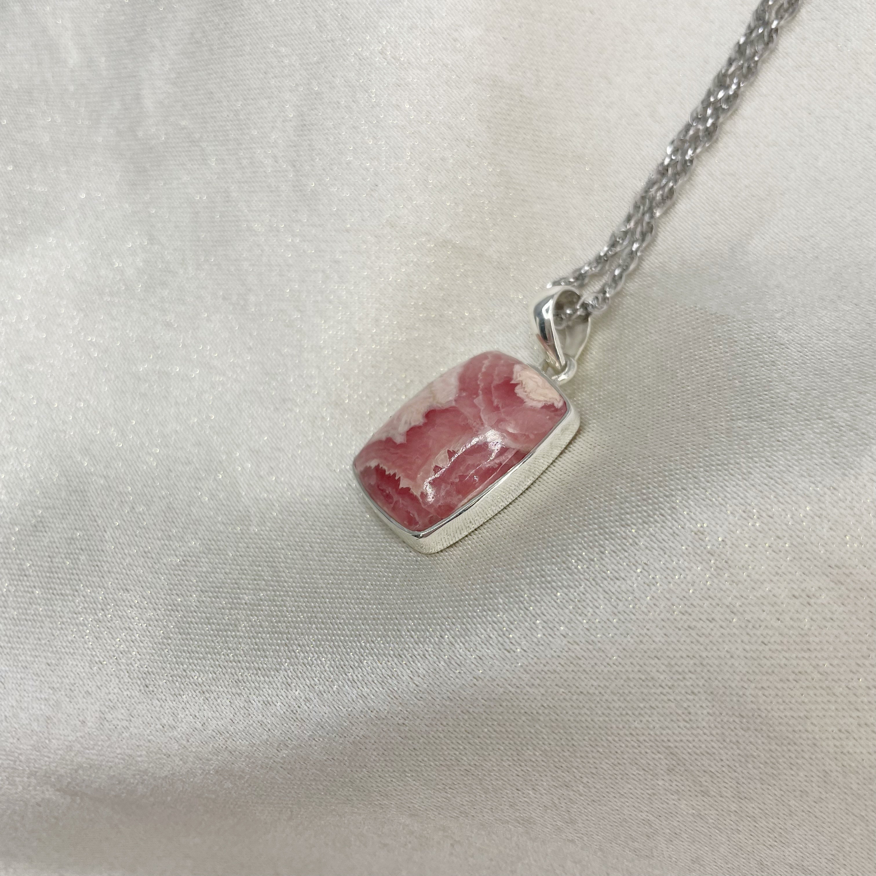 Ciondolo Rodocrosite - Argento 925