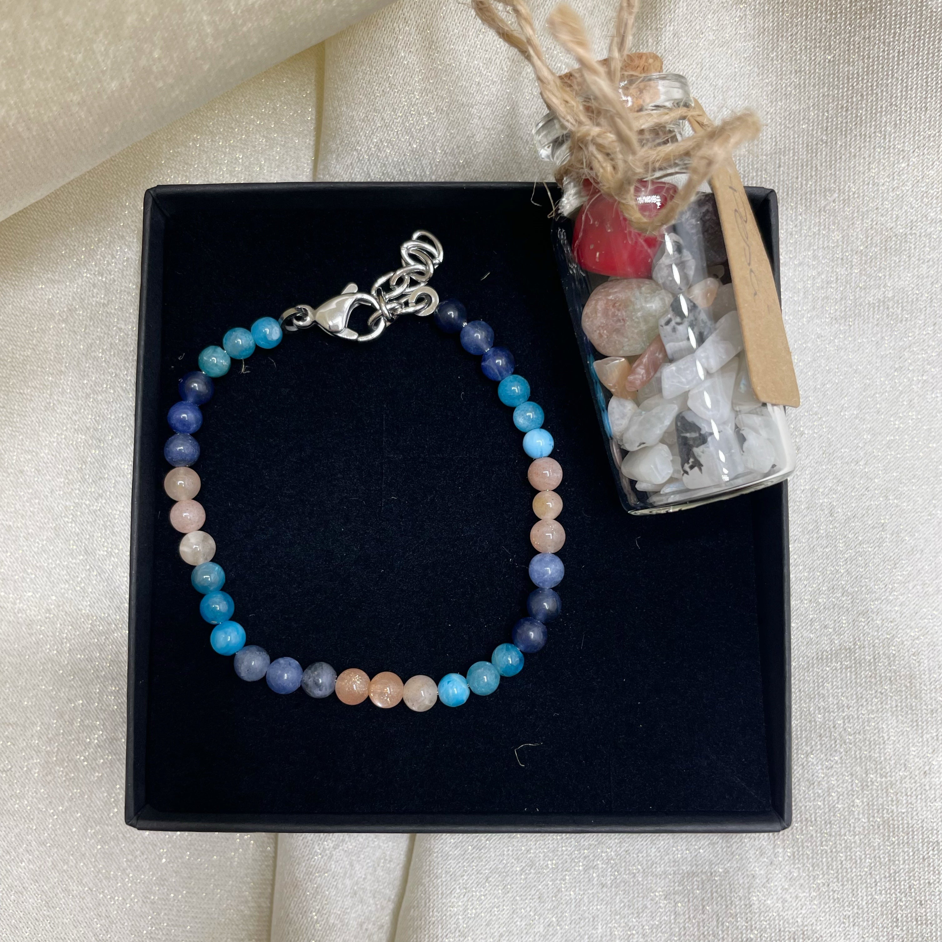 Cofanetto Bracciale e Boccetta - PESCI