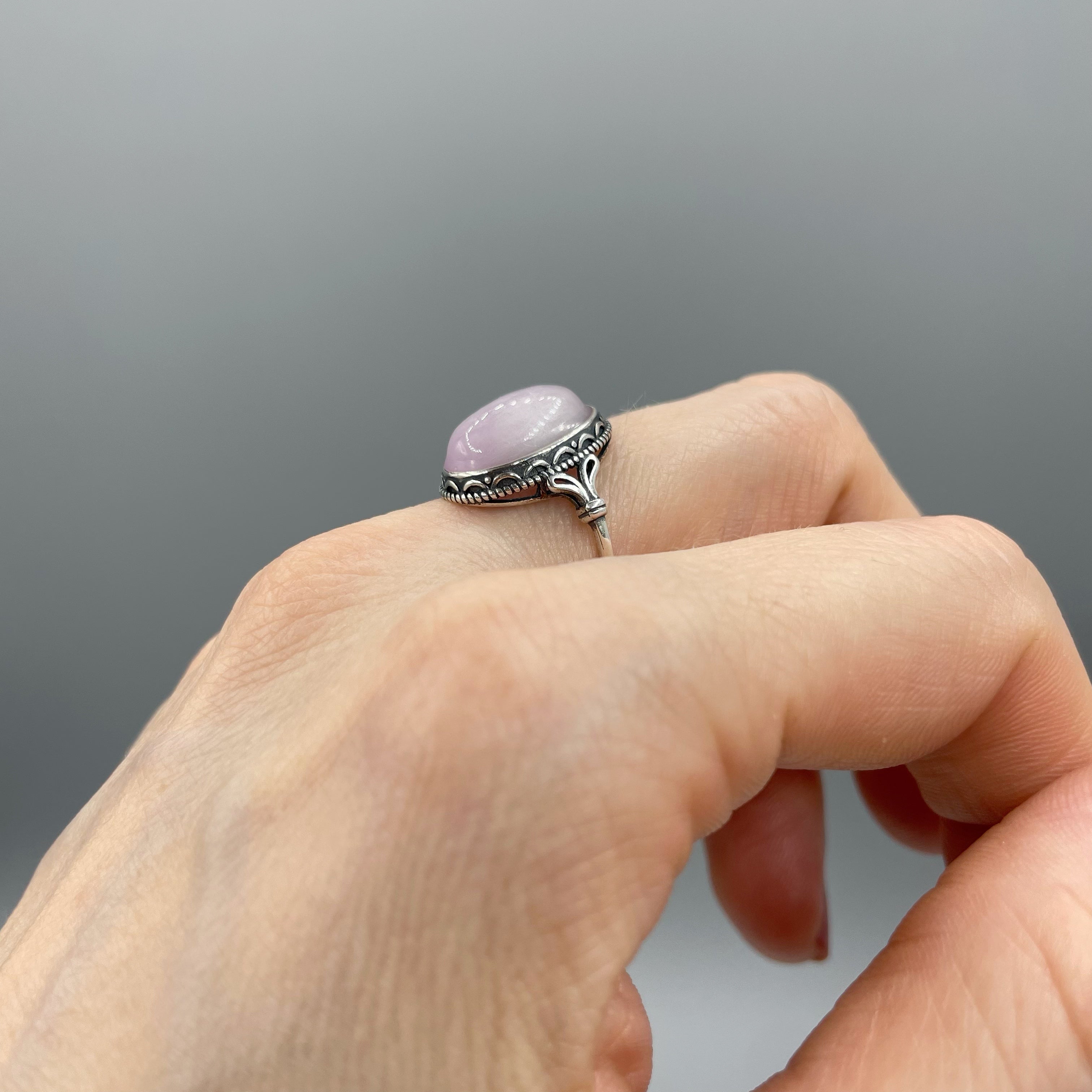 Anello Kunzite - Argento 925