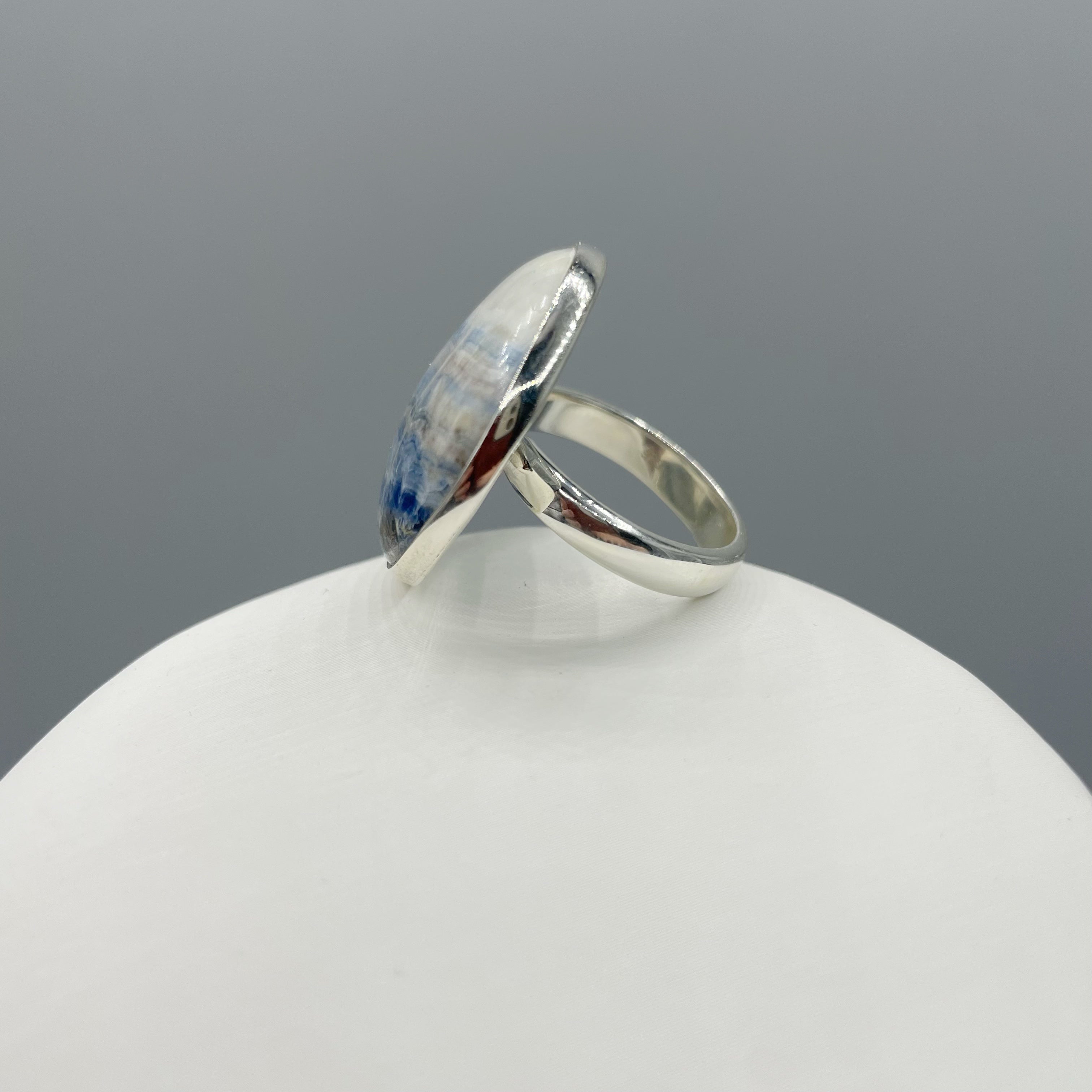 Anello Sheelite e Argento 925 - Tondo