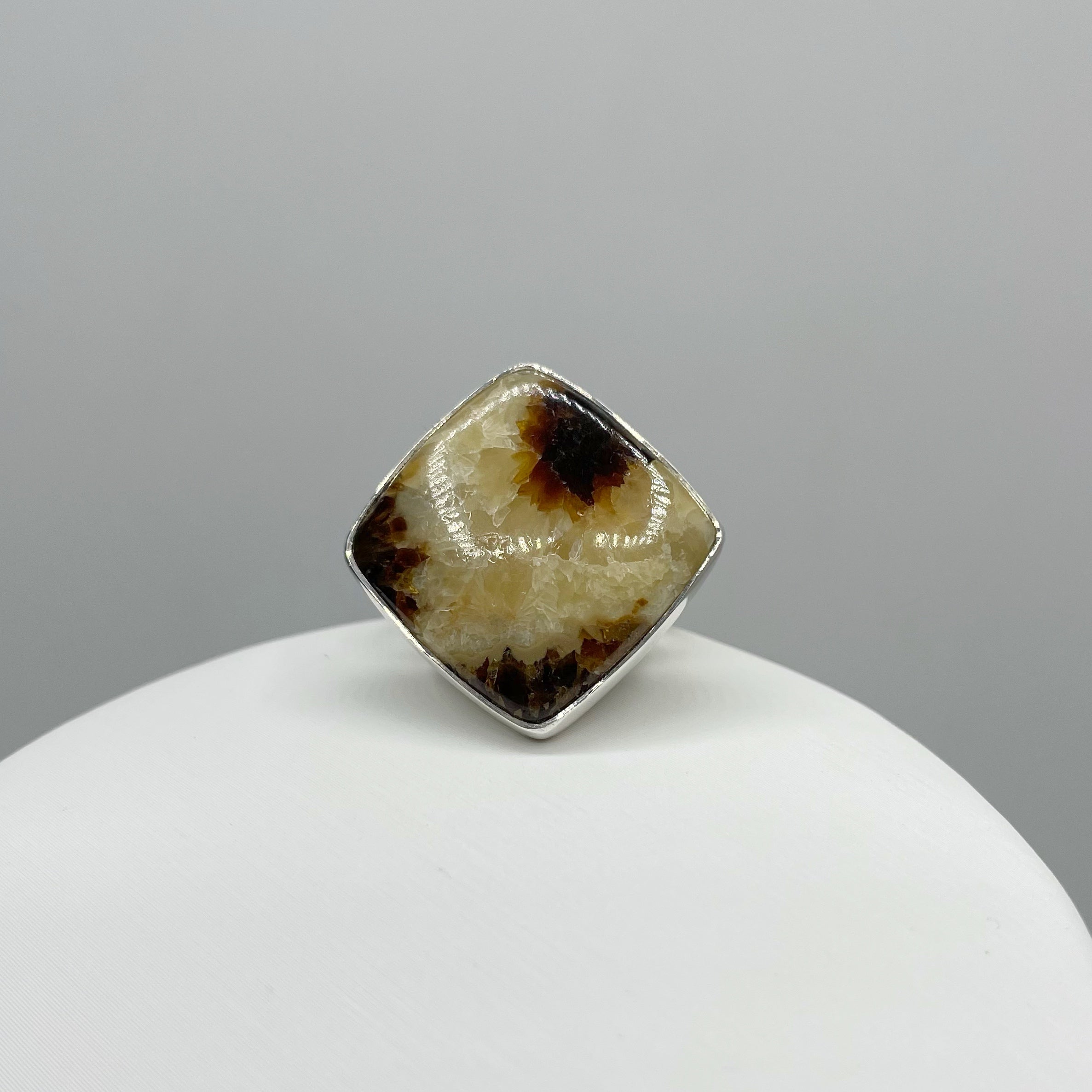 Anello Septaria Rombo - Argento 925