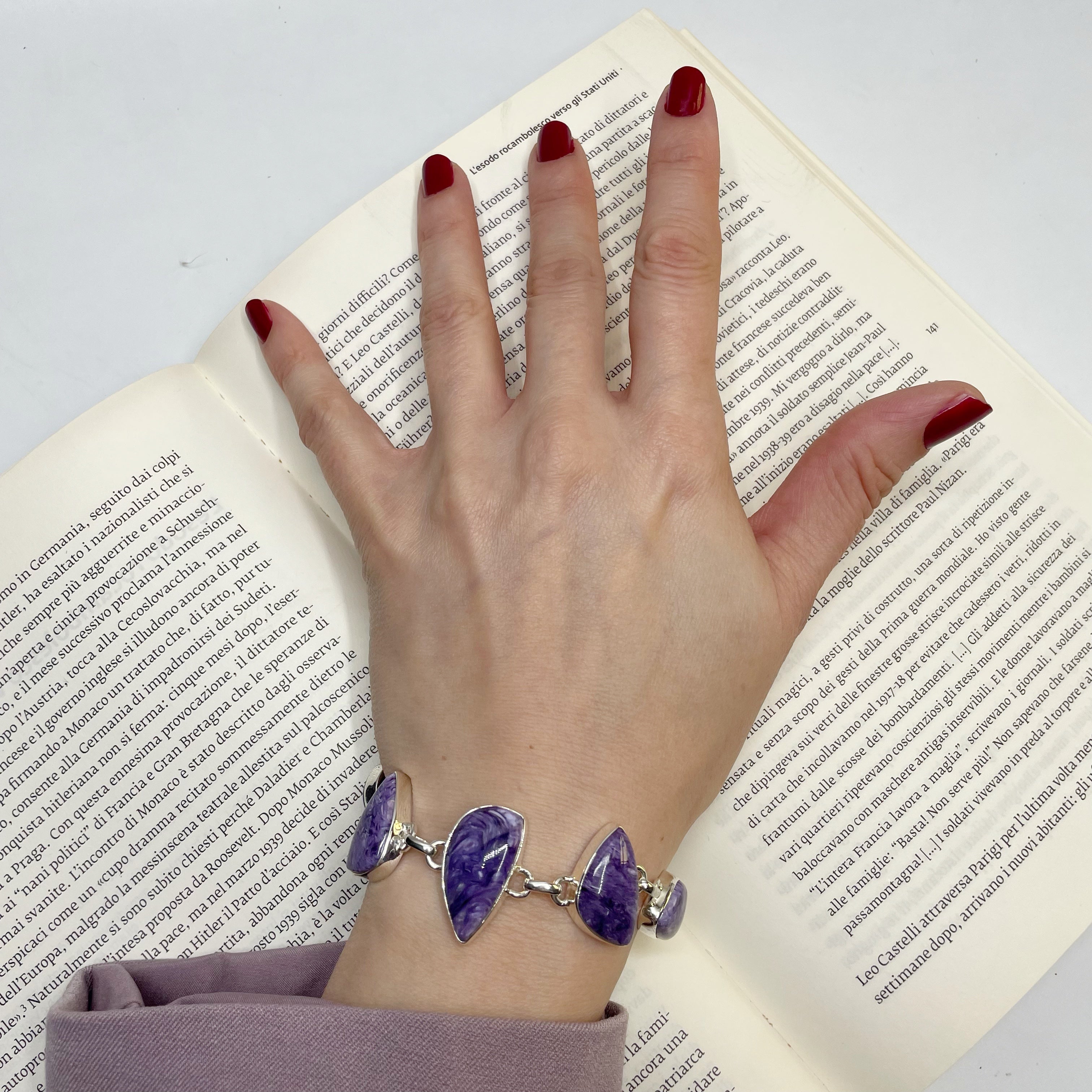 Bracciale Ciaroite e Argento 925