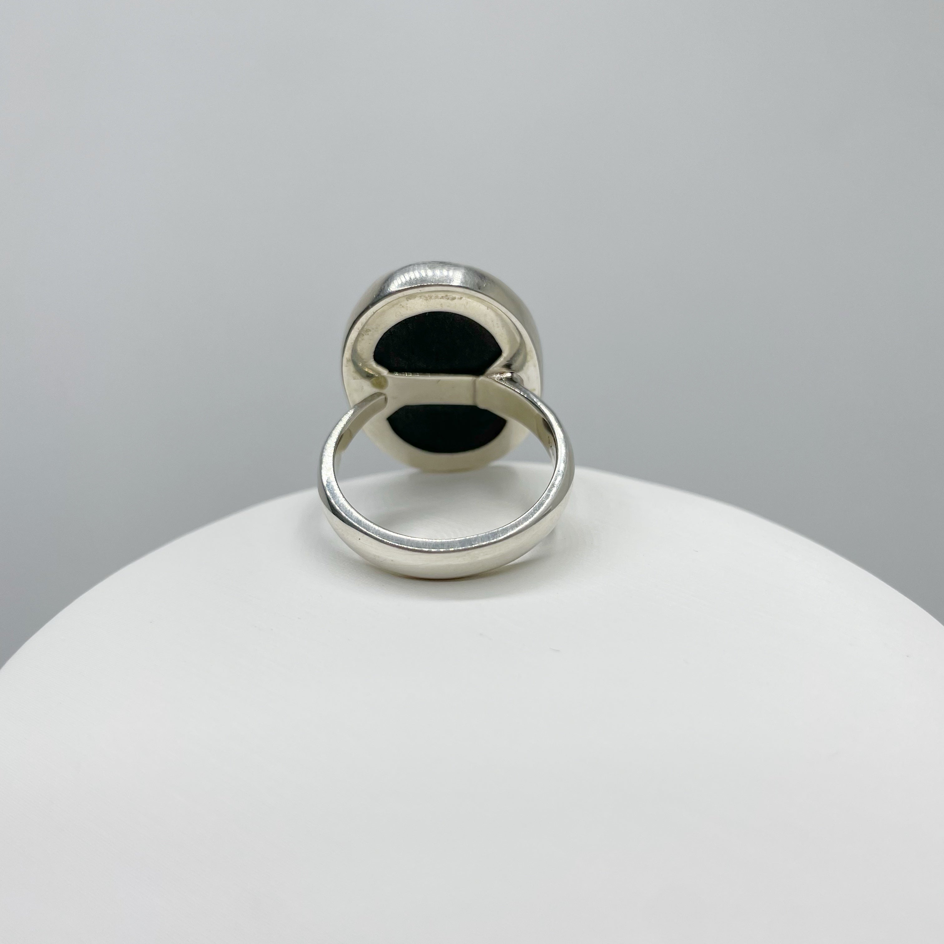 Anello Iperstene Ovale - Argento 925
