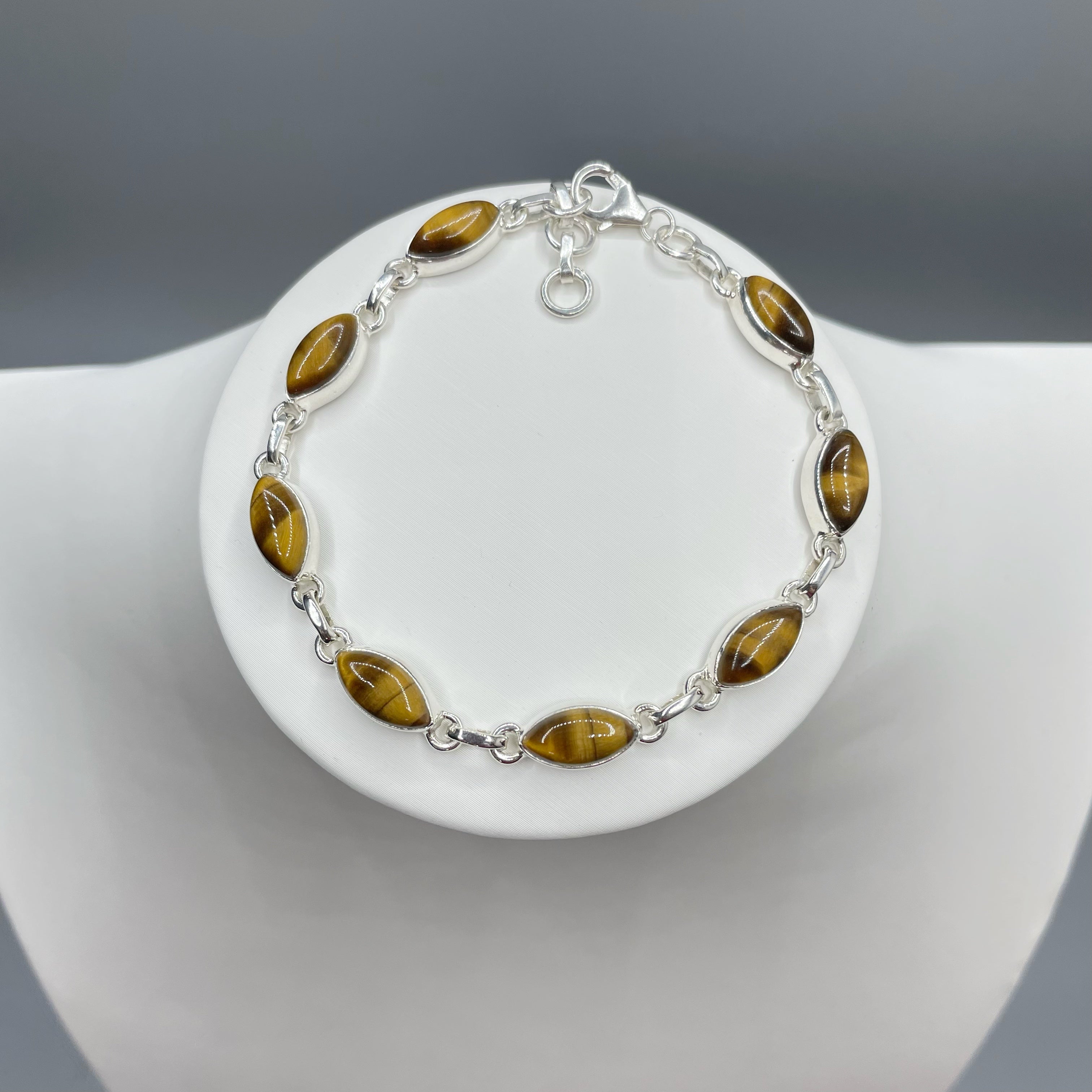 Bracciale Occhio di Tigre - Argento 925