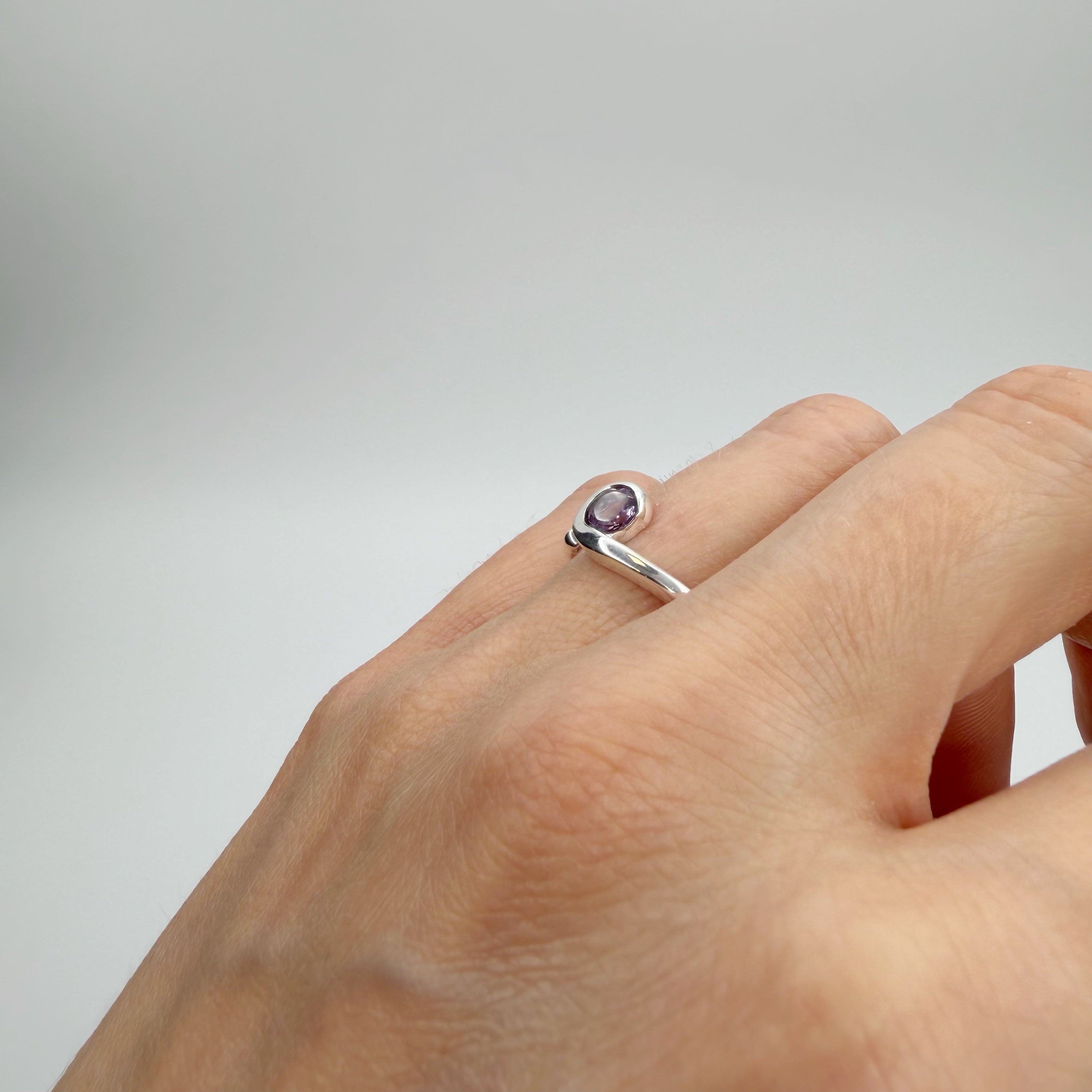Anello Ametista - Argento 925