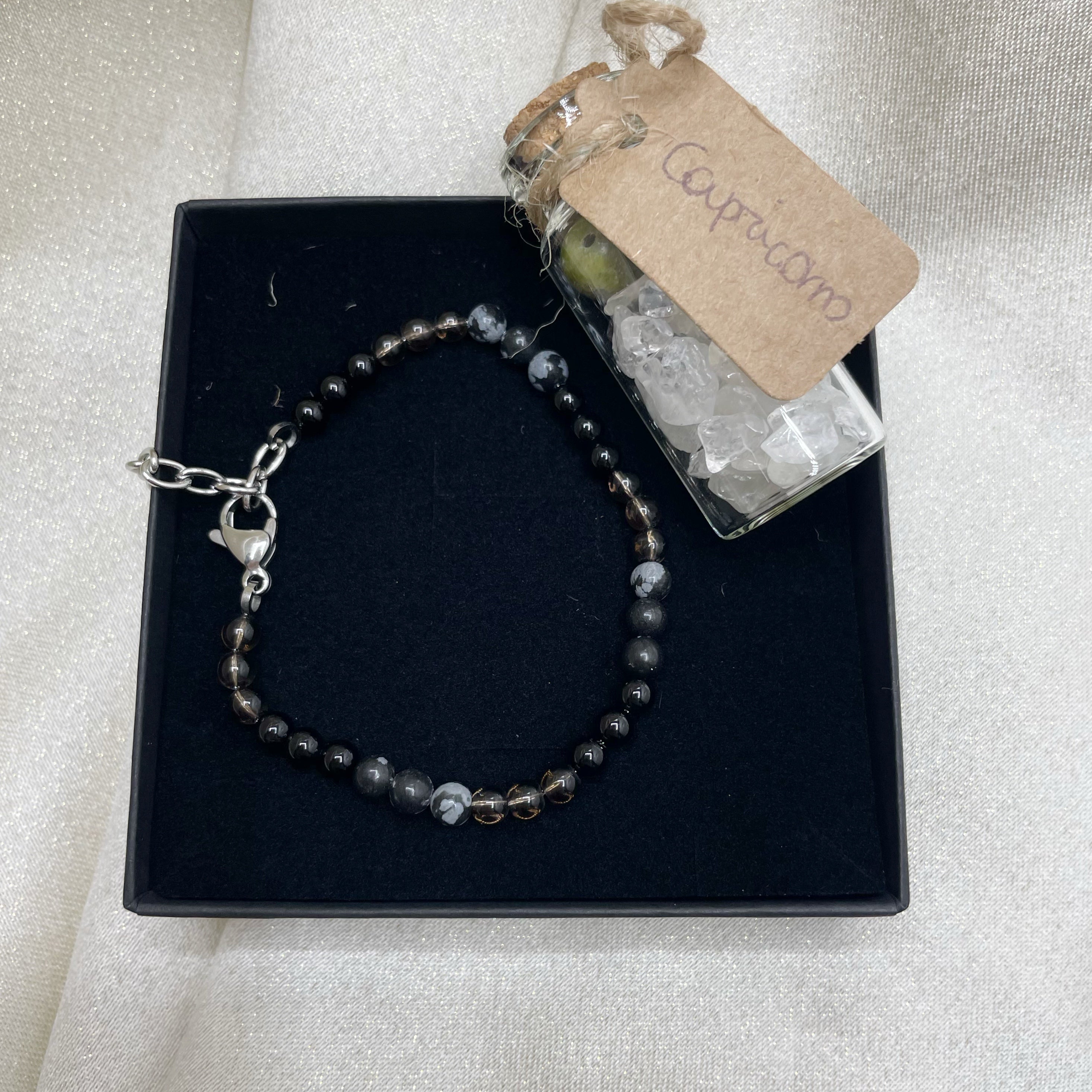 Cofanetto Bracciale e Boccetta - CAPRICORNO