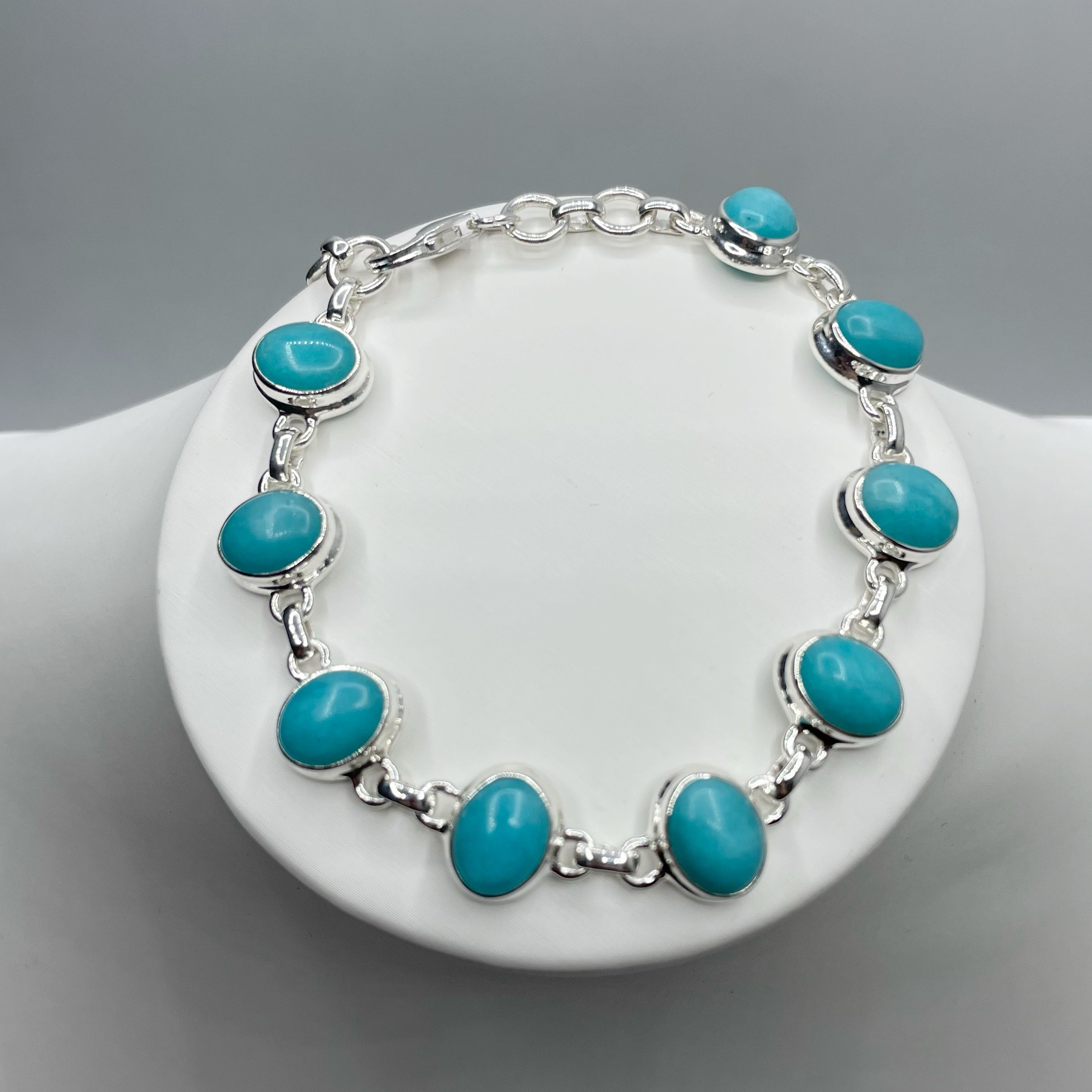 Bracciale Amazzonite e Argento 925