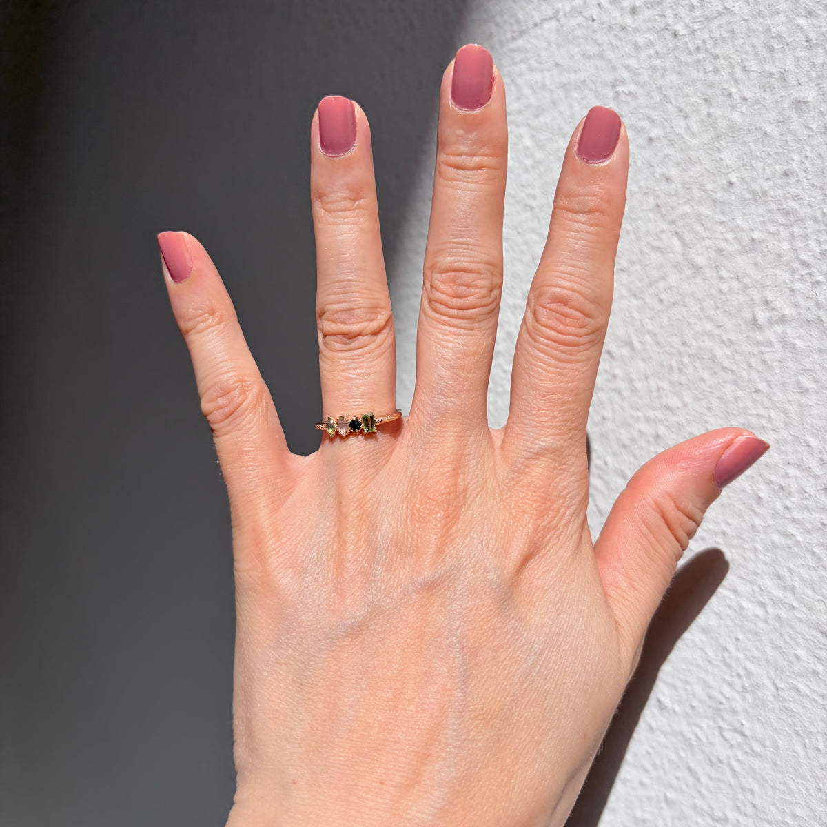 Anello Ritual | Argento 925 placcato oro 14k - NON REGOLABILE
