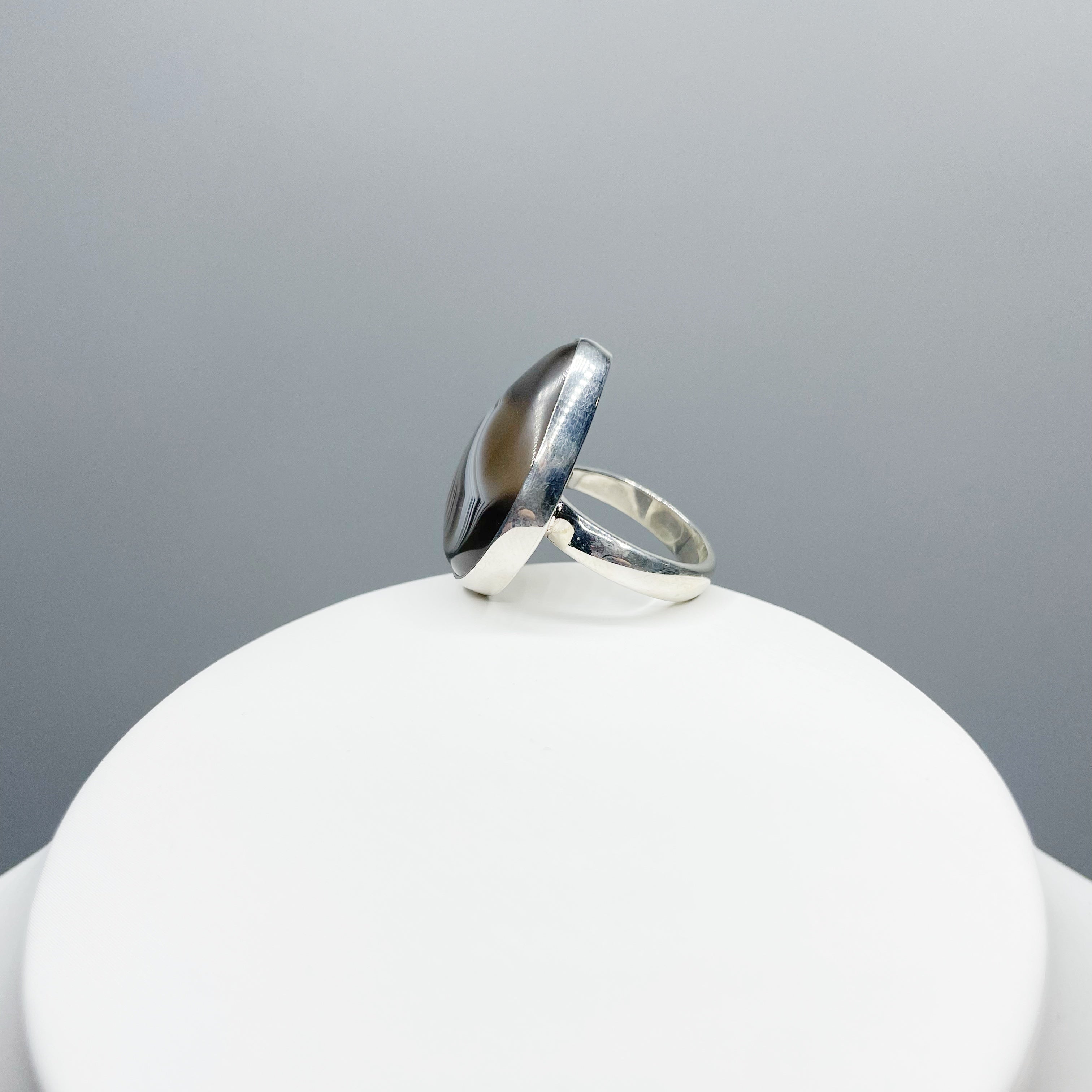 Anello Occhio di Shiva - Argento 925 - a Goccia