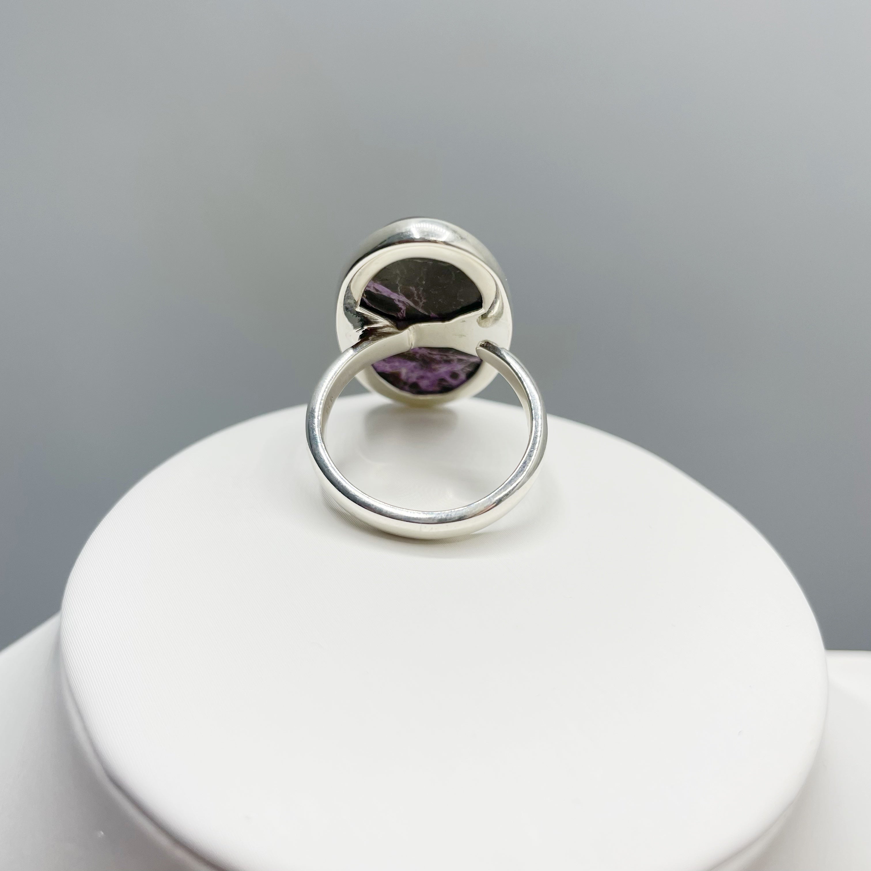 Anello Purpurite e Argento 925