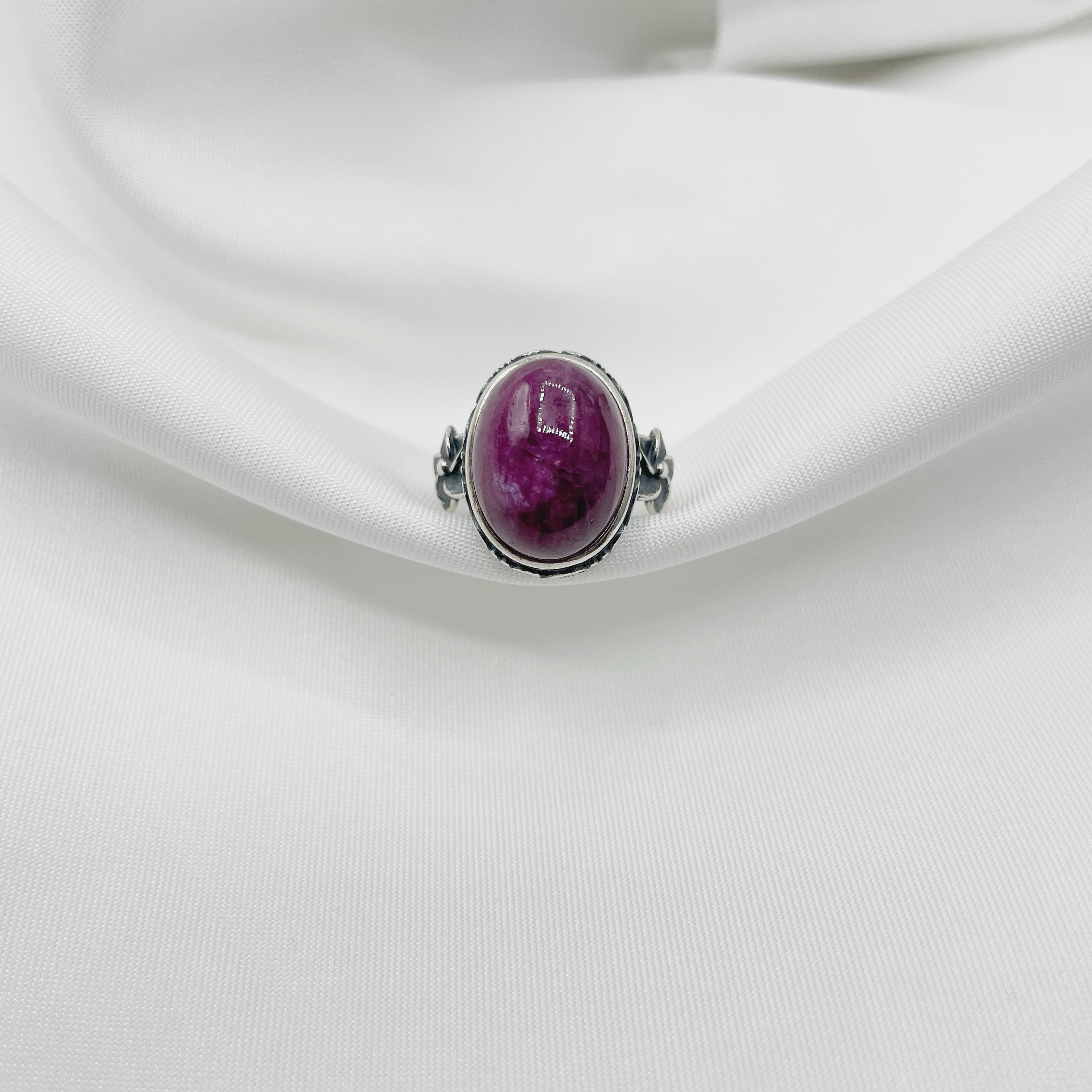 Anello Triumph - Radice di Rubino e Argento 925