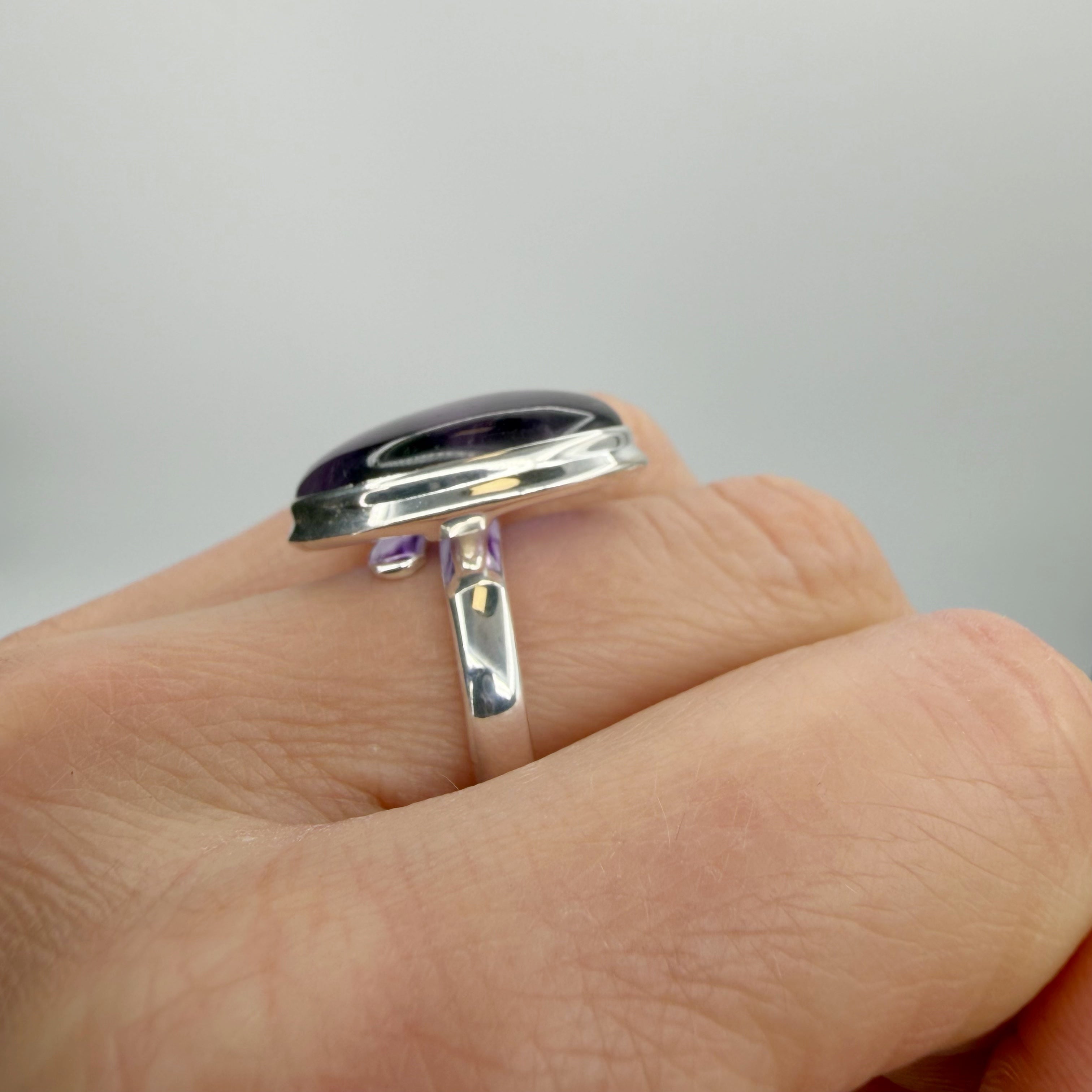 Anello Ametista Phantom - Argento 925