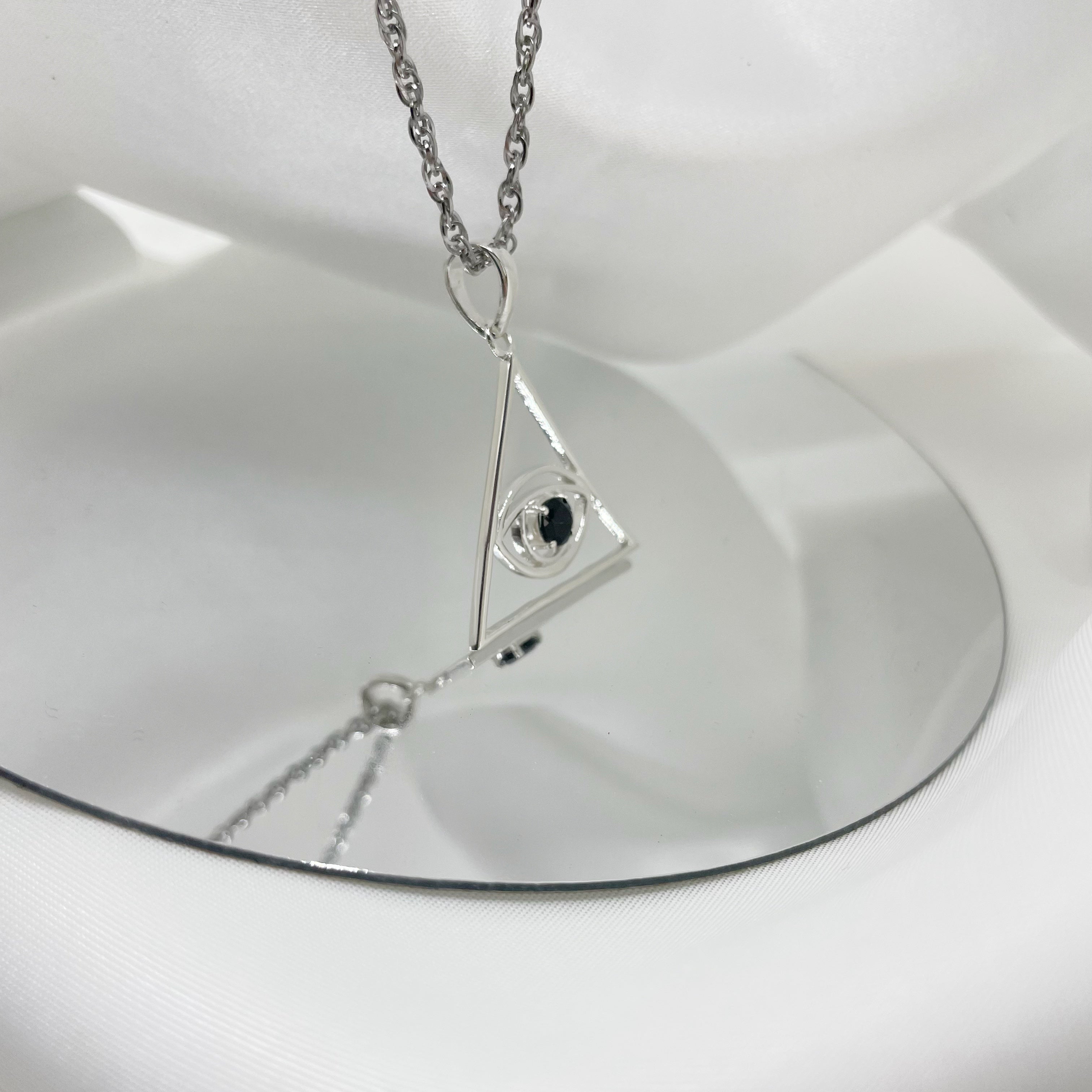 Ciondolo Tormalina - Occhio Protettivo - Argento 925