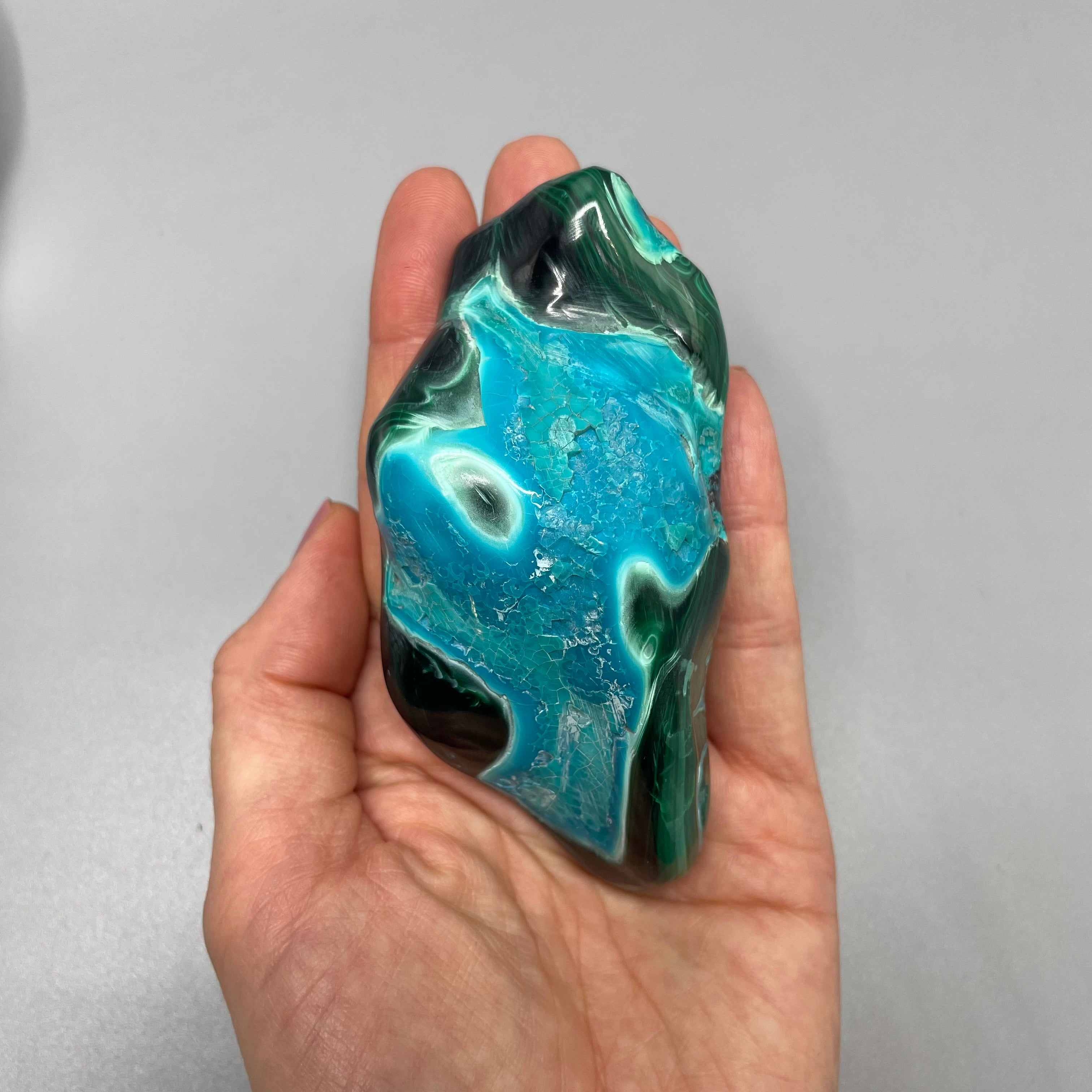 Pietra di Malachite e Crisocolla