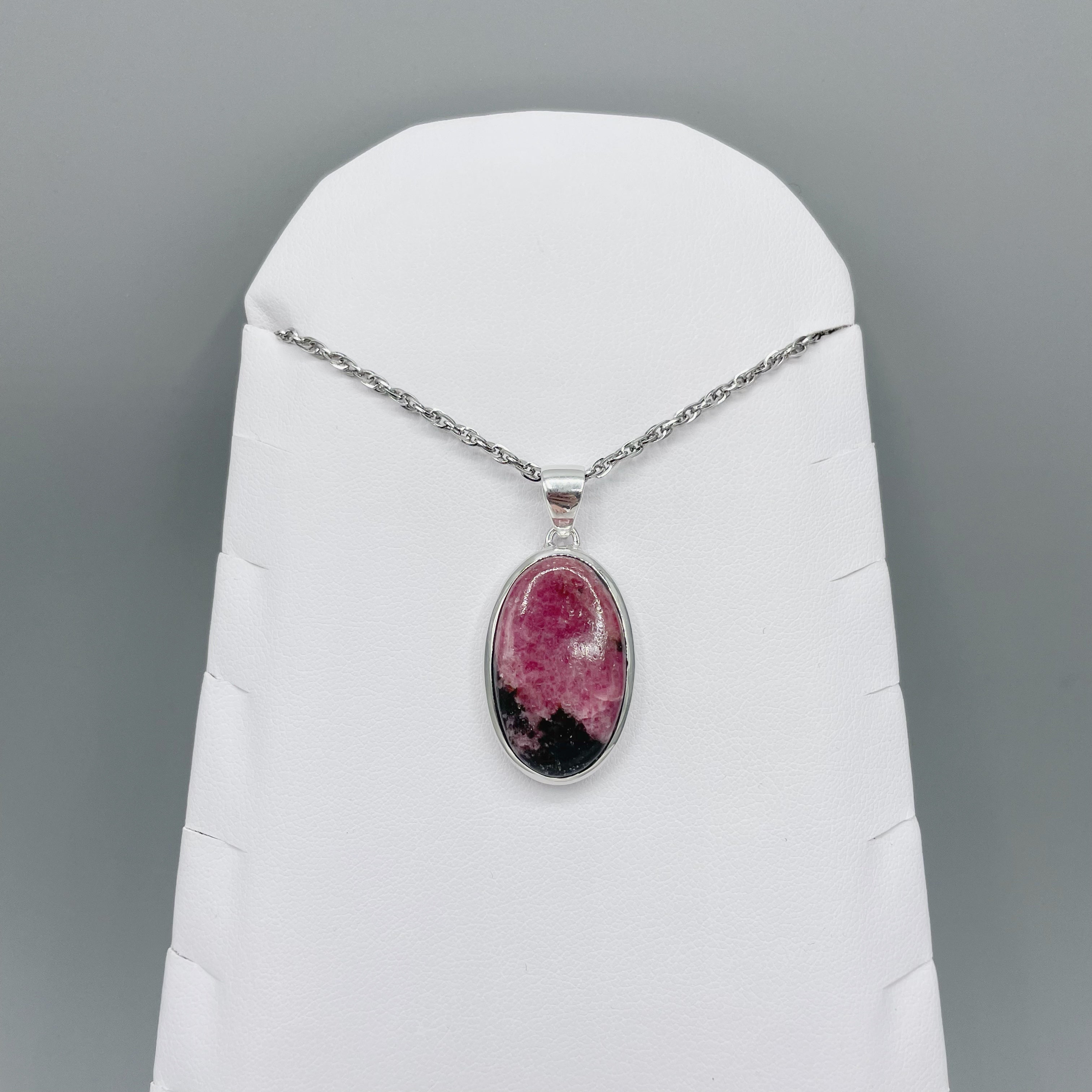 Ciondolo Rodonite - Argento 925