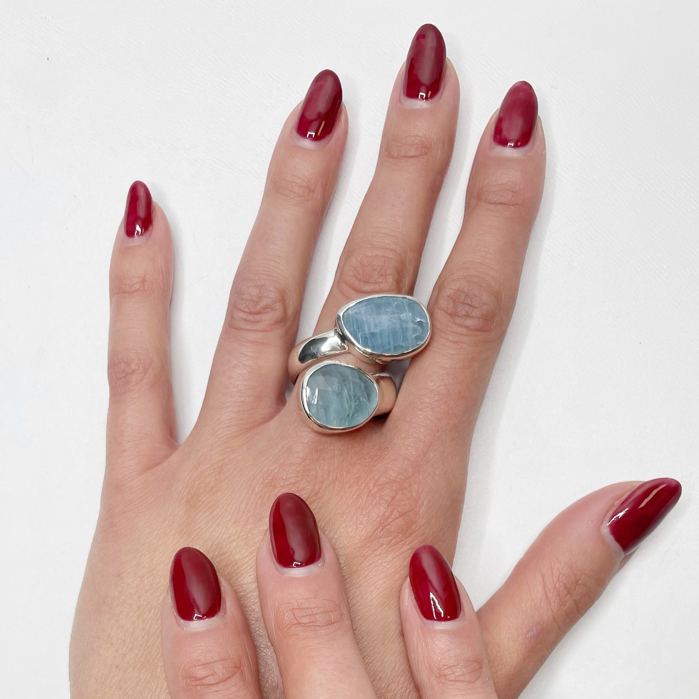 Anello Acquamarina e Argento 925