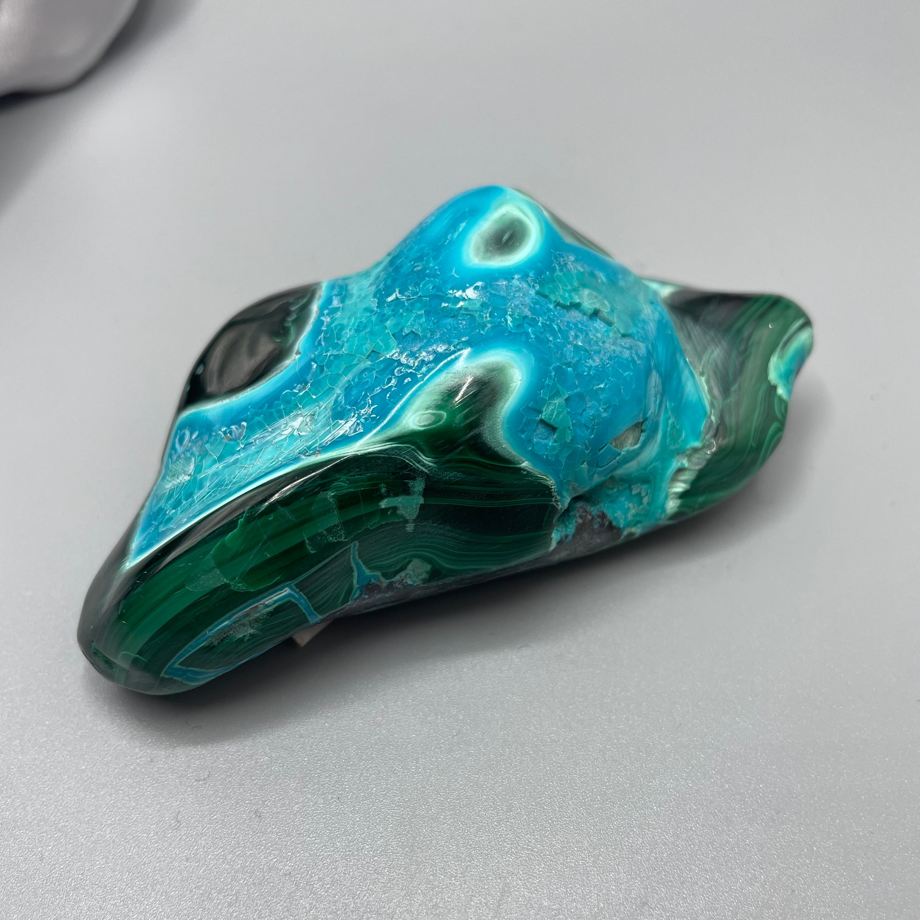 Pietra di Malachite e Crisocolla