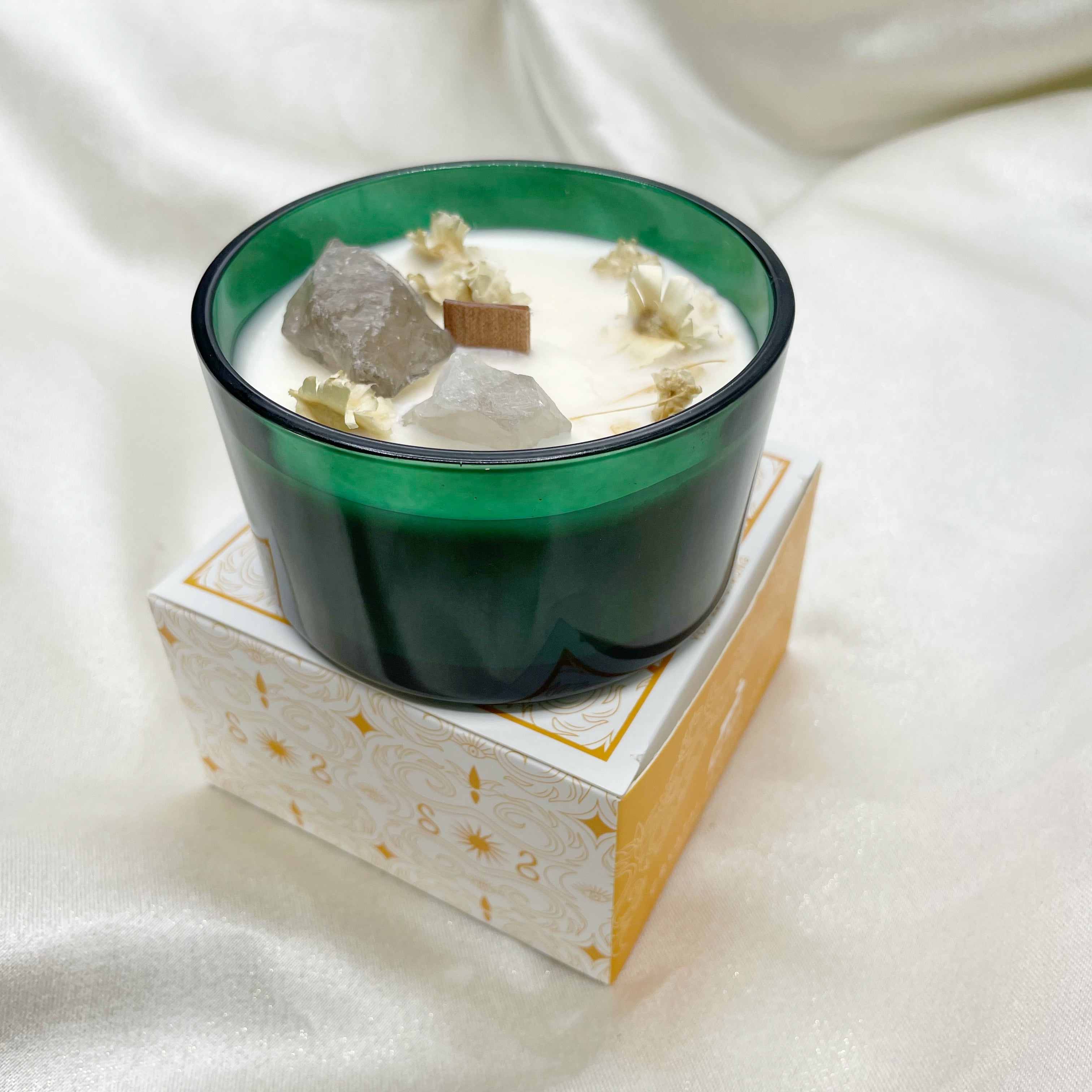 Crystal Floral Candle - Il Leone