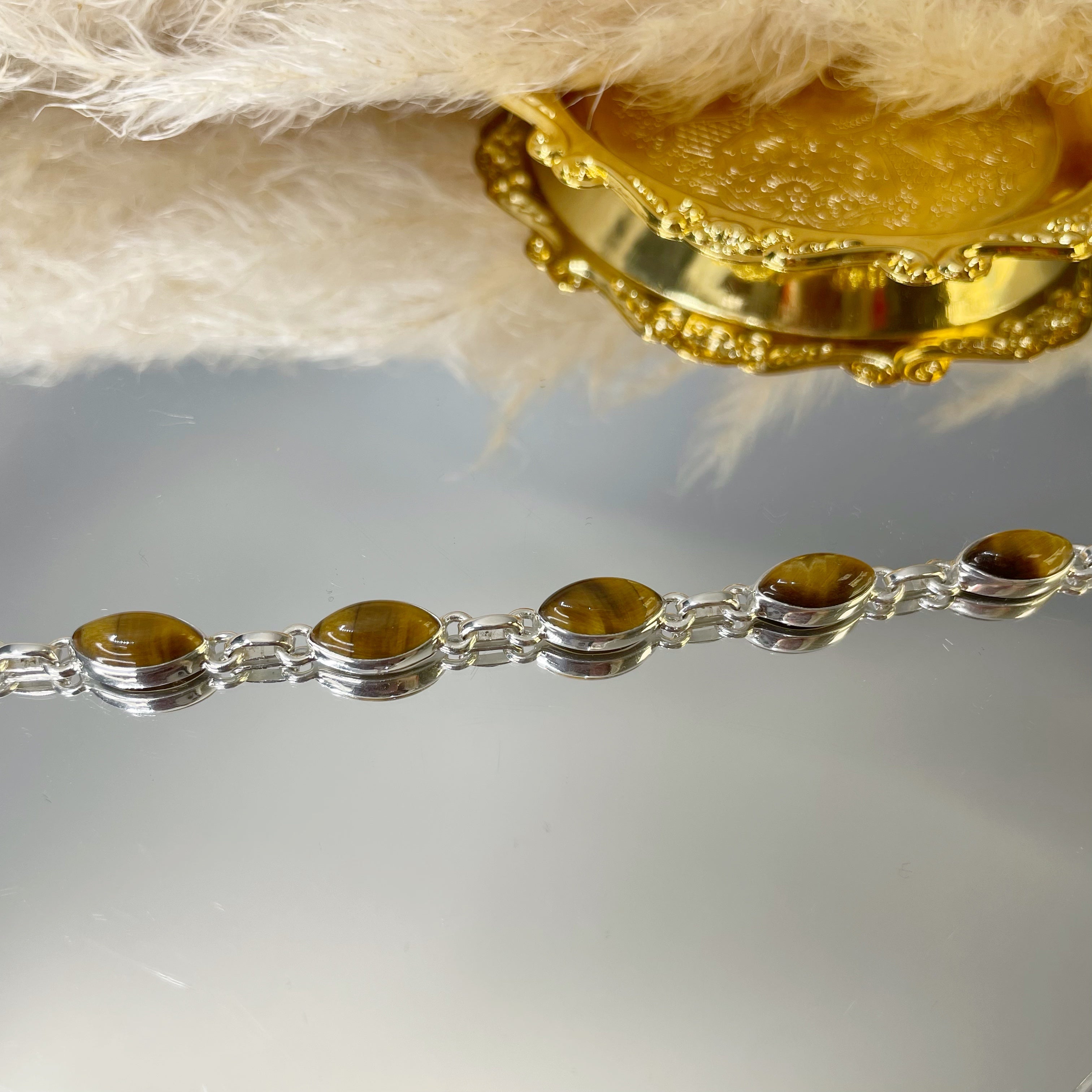 Bracciale Occhio di Tigre - Argento 925