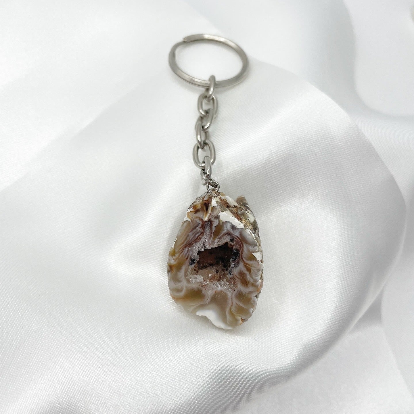 Portachiavi Geode - L