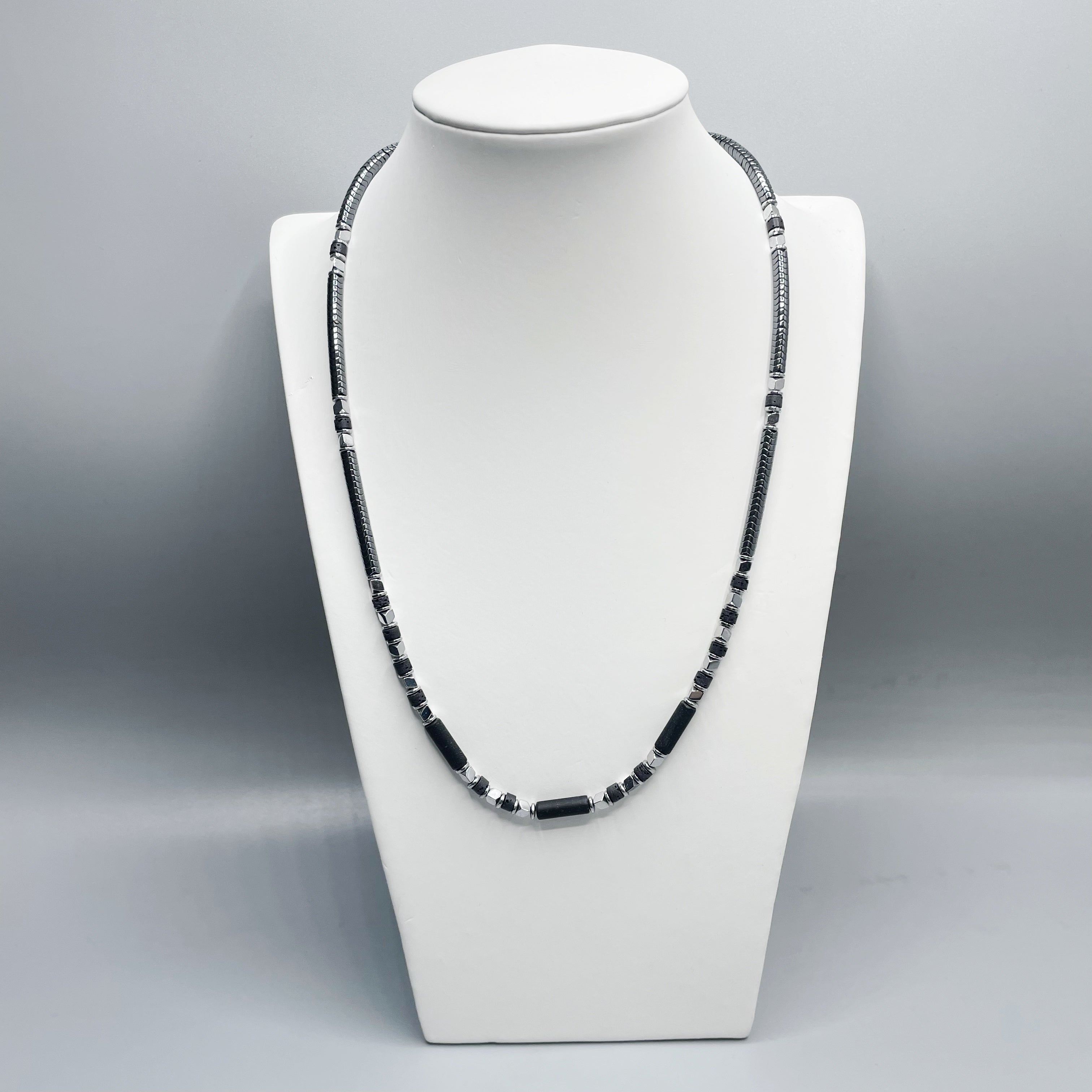 Collana Scudo Protettivo Unisex - Onice ed ematite