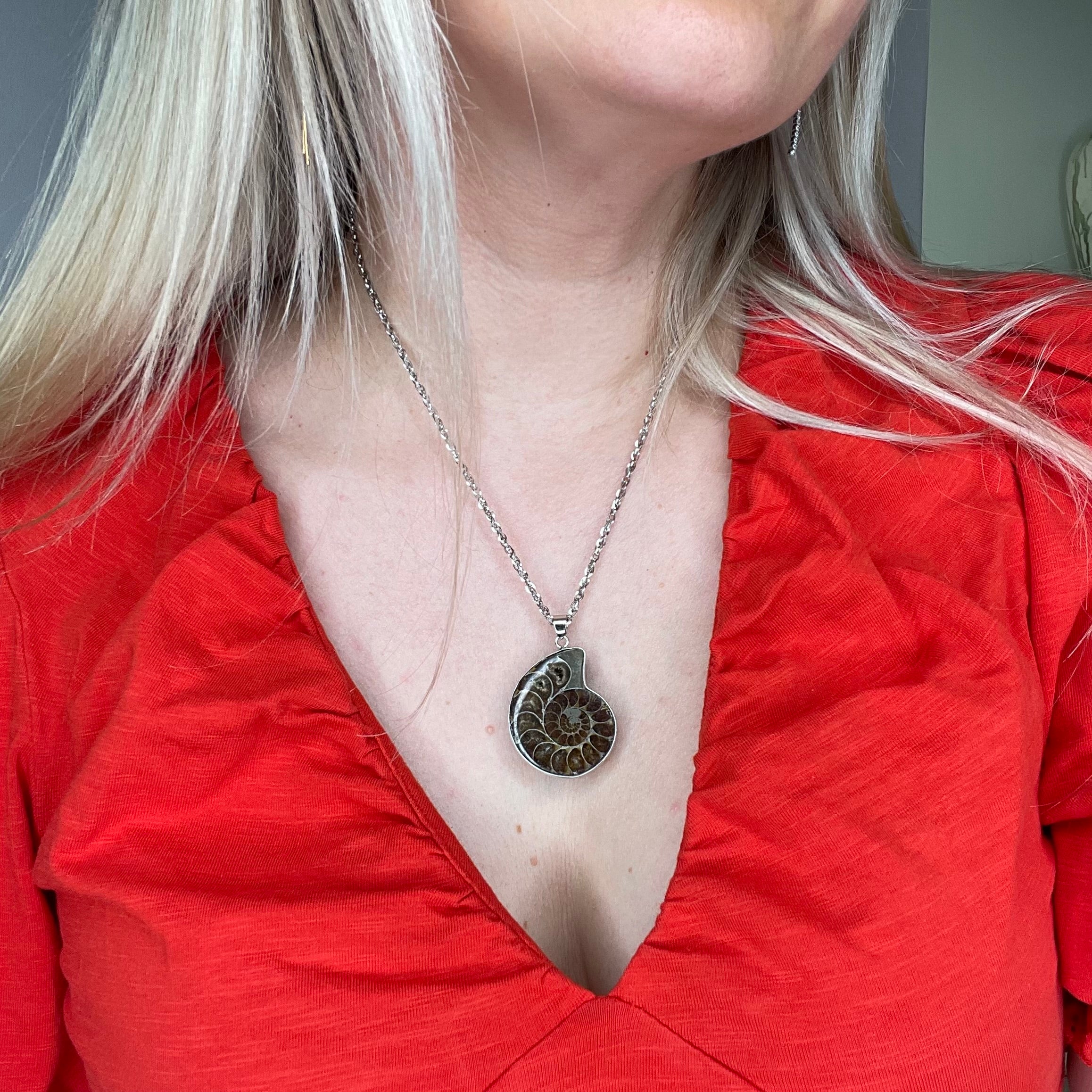 Ciondolo Ammonite