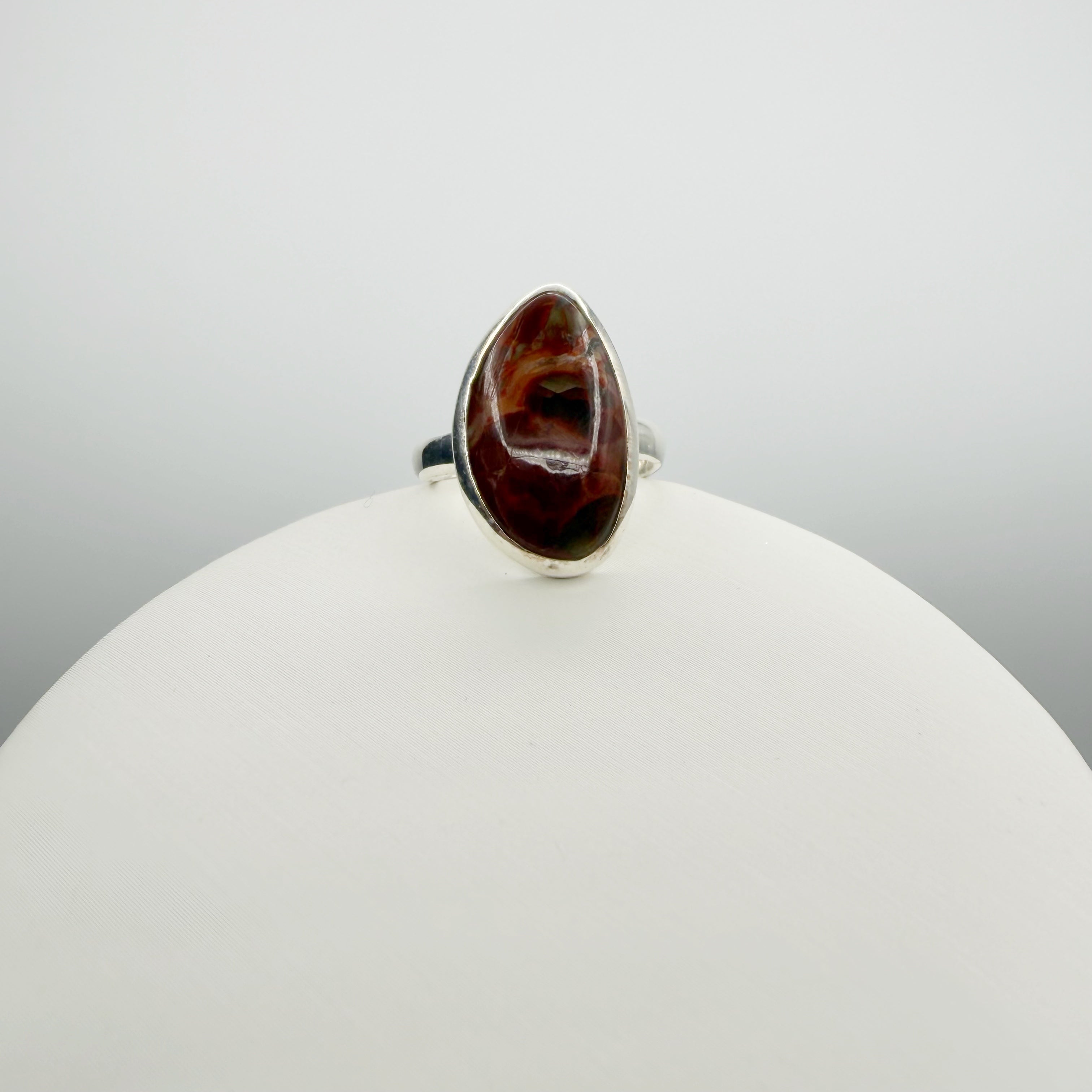Anello Diaspro Argento 925