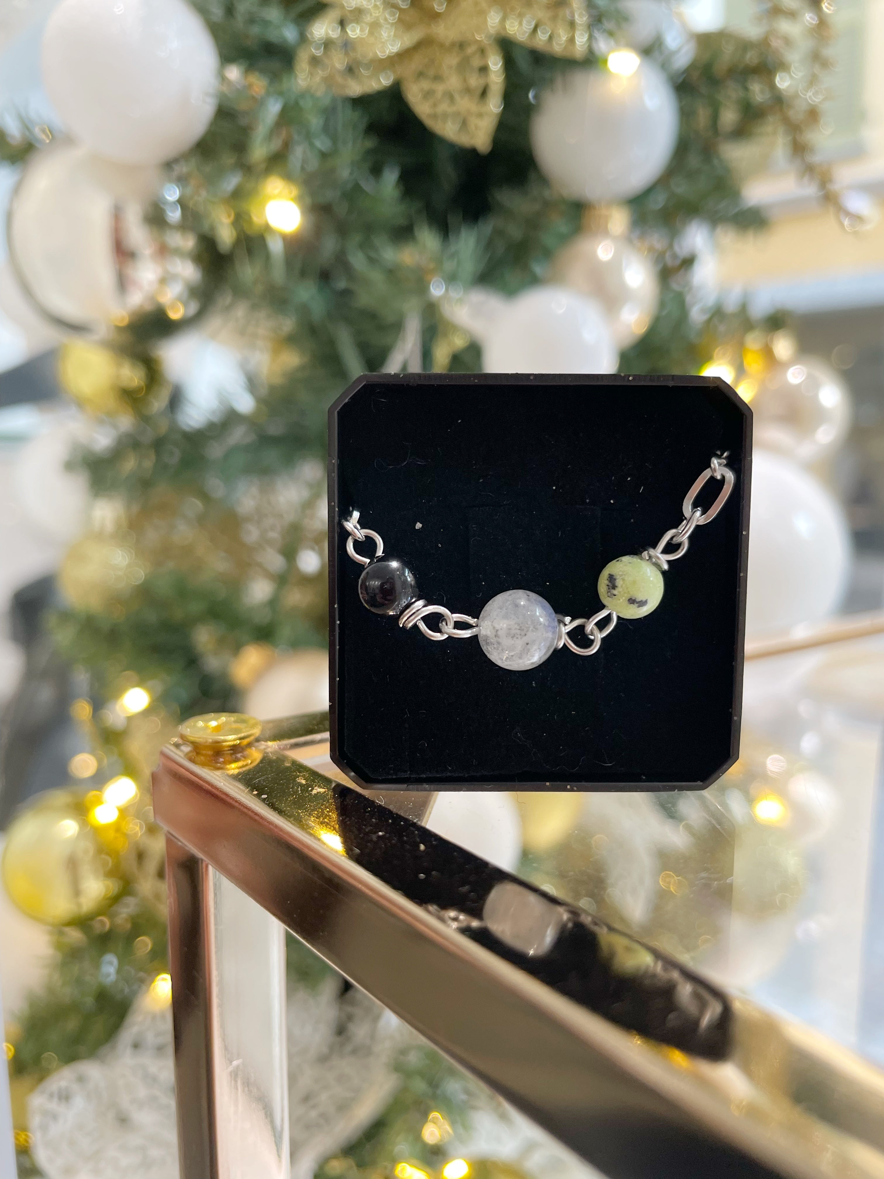 Cofanetto dei Nuovi inizi personalizzabile: Bracciale e Cristalli