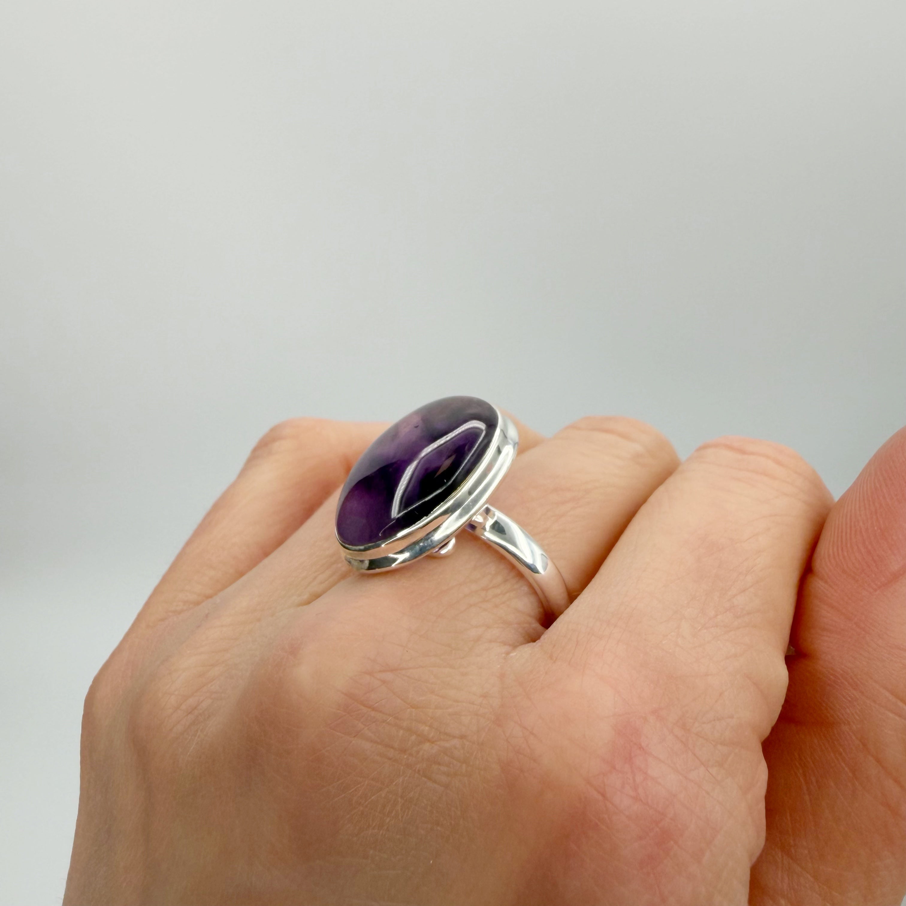 Anello Ametista Phantom - Argento 925