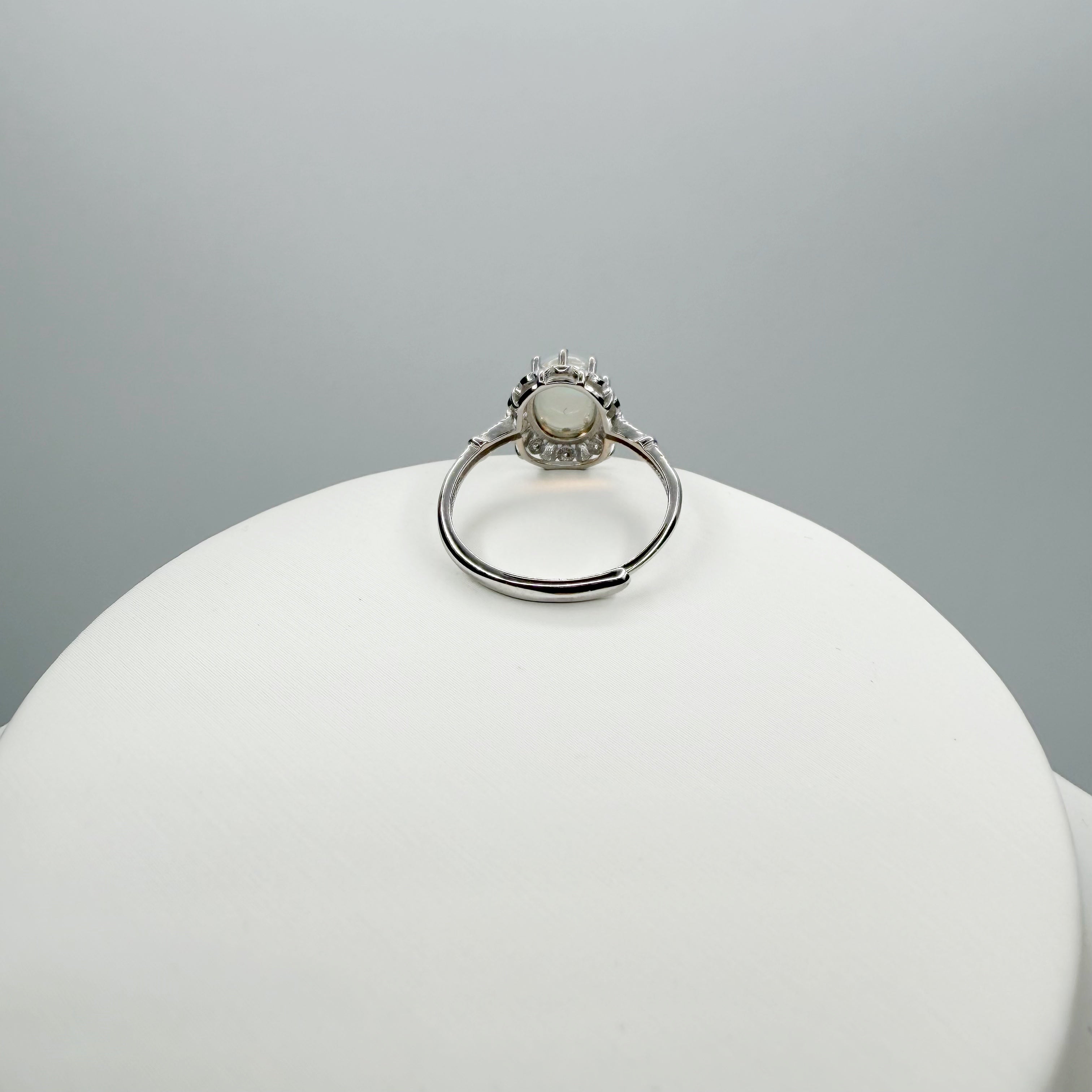 Anello Opale Etiope e Argento 925