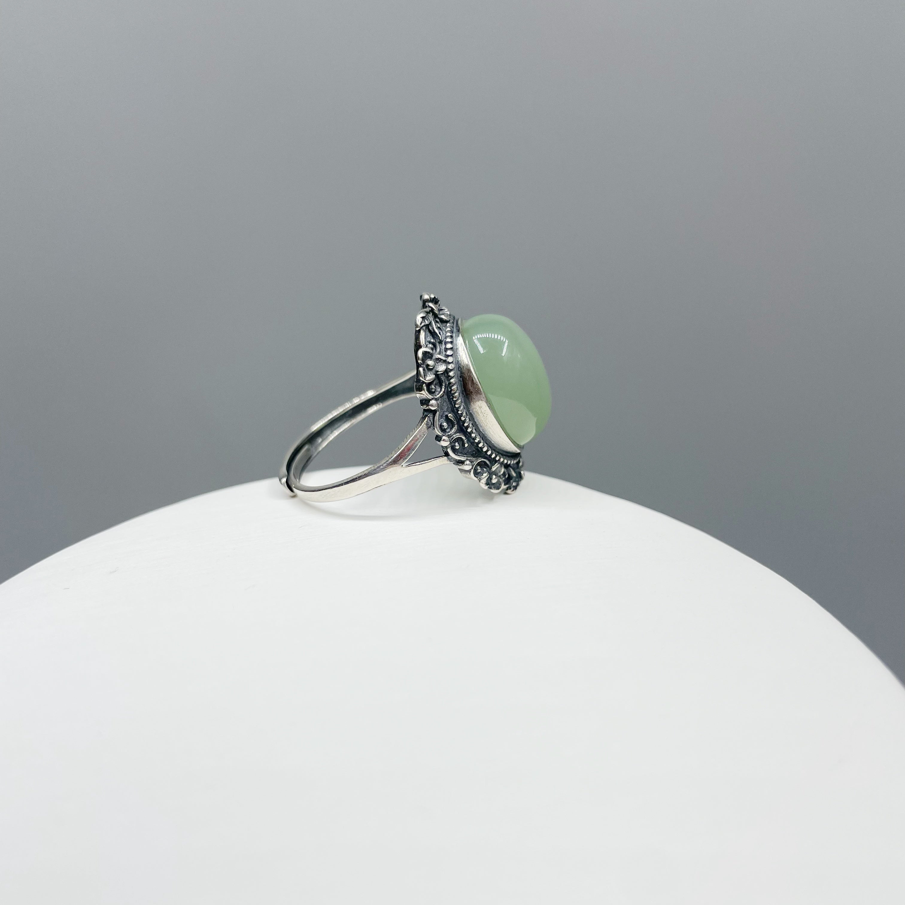Anello Giada Chiara e Argento 925