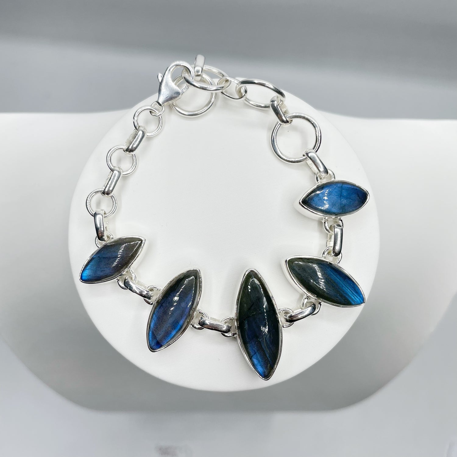 Bracciale Labradorite e Argento 925