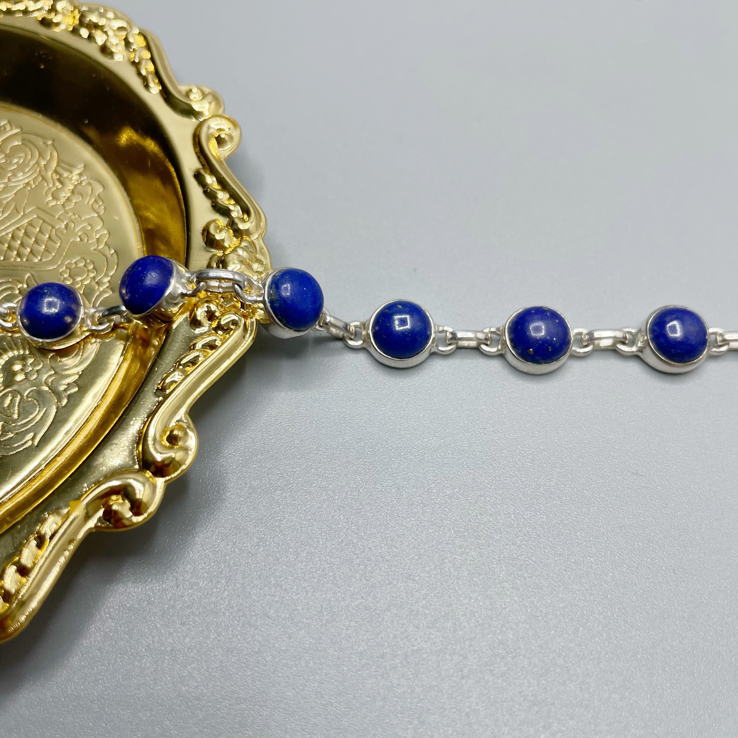 Bracciale Lapislazzuli e Argento 925