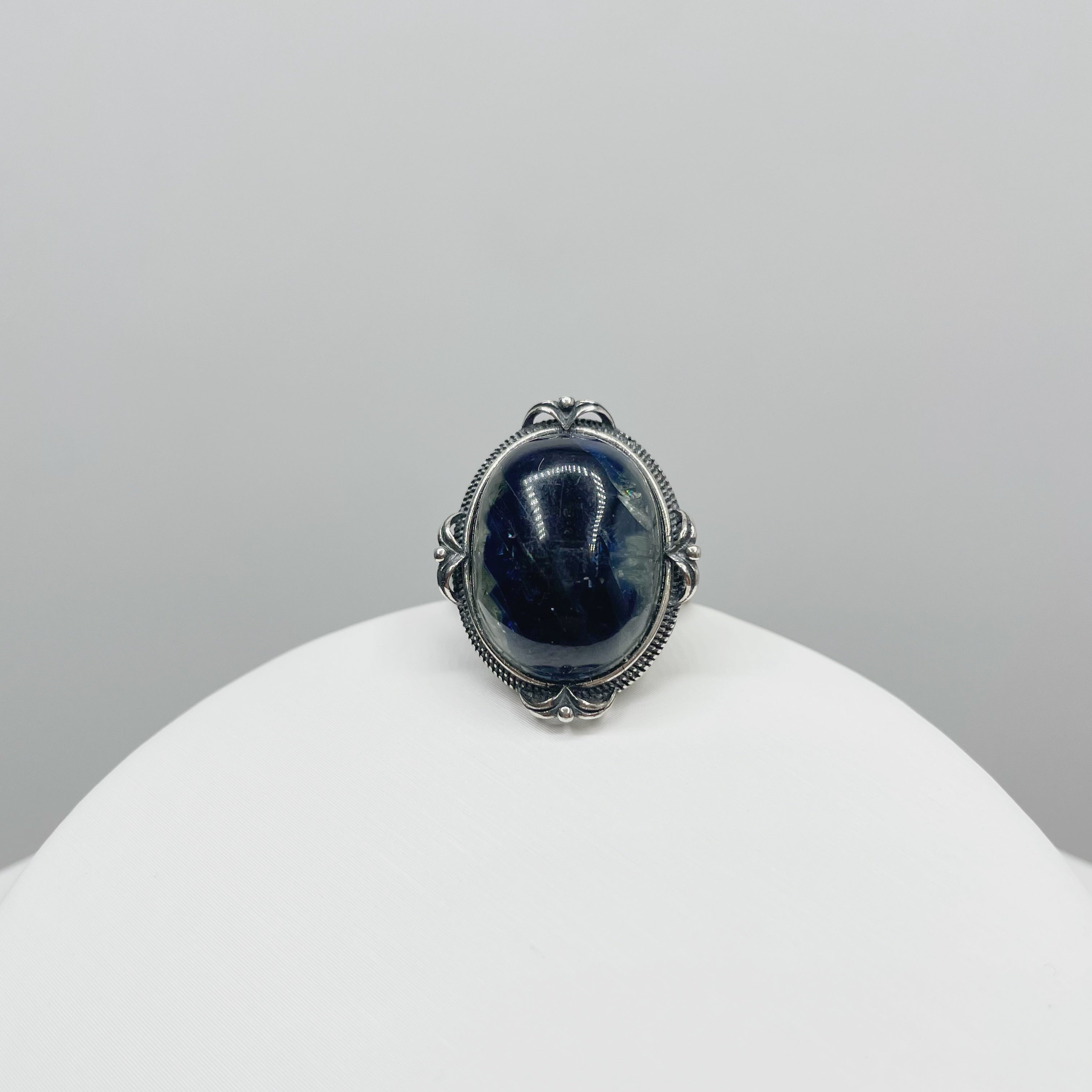 Anello Cianite - Argento 925