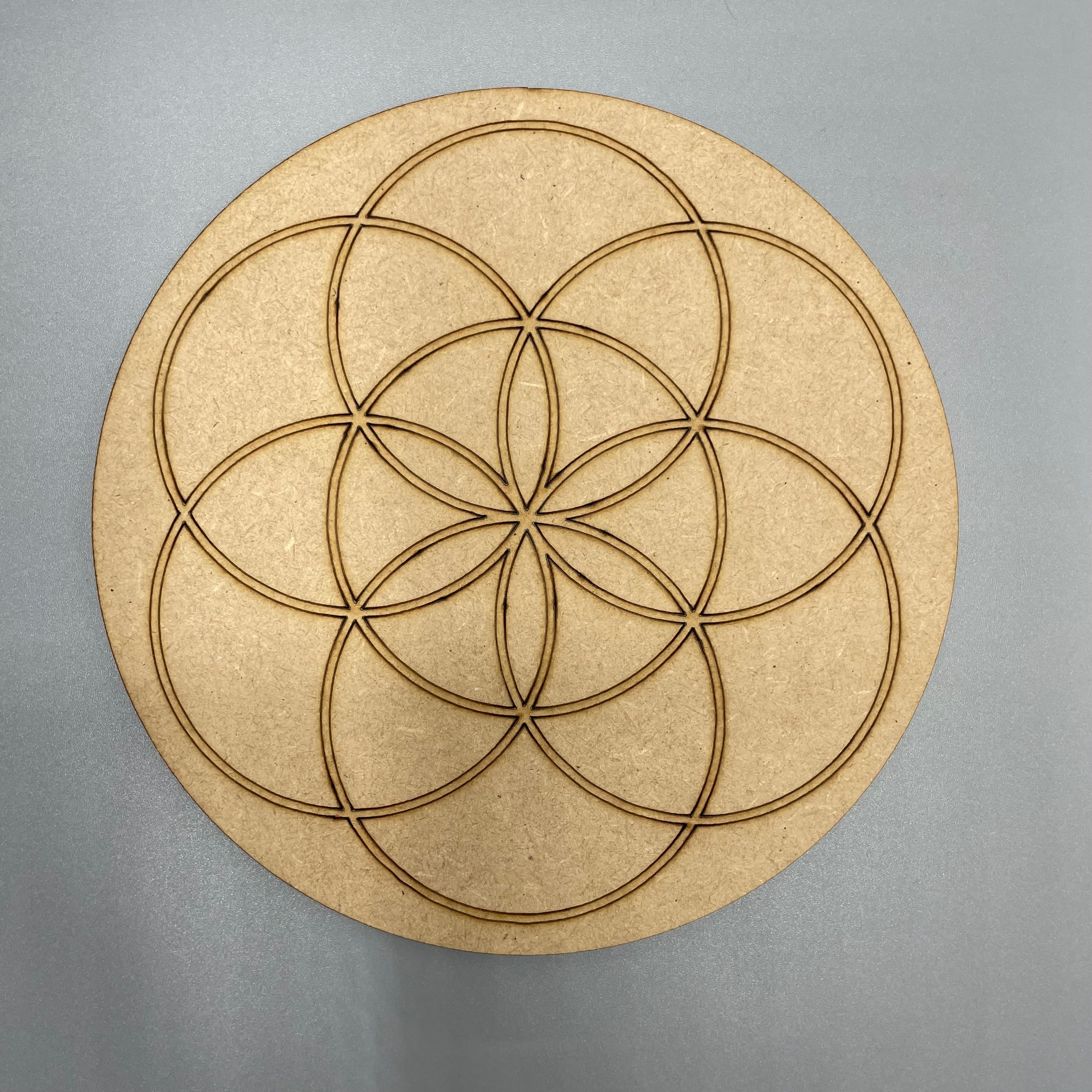 Tavola per Griglia energetica - Seme della Vita