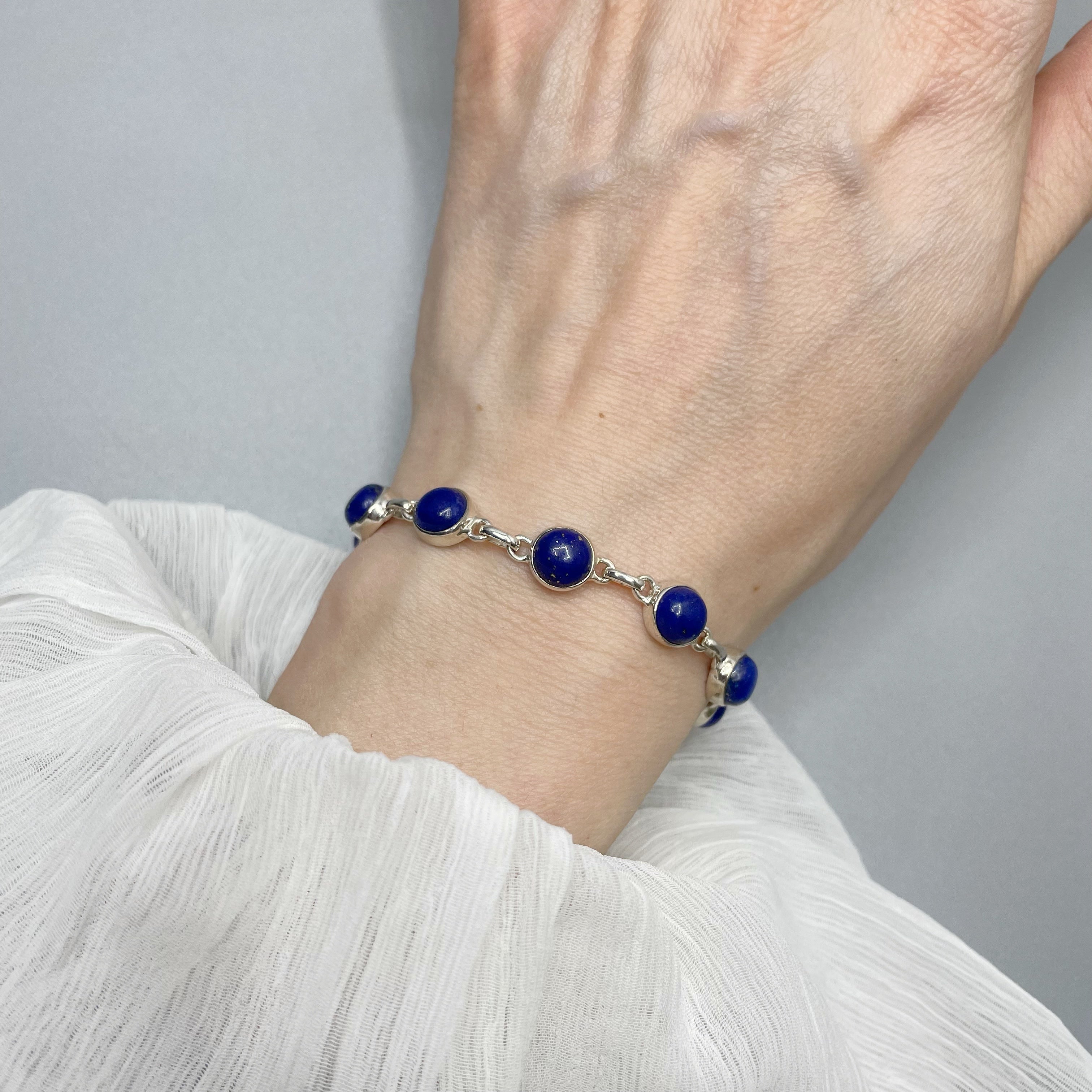 Bracciale Lapislazzuli e Argento 925