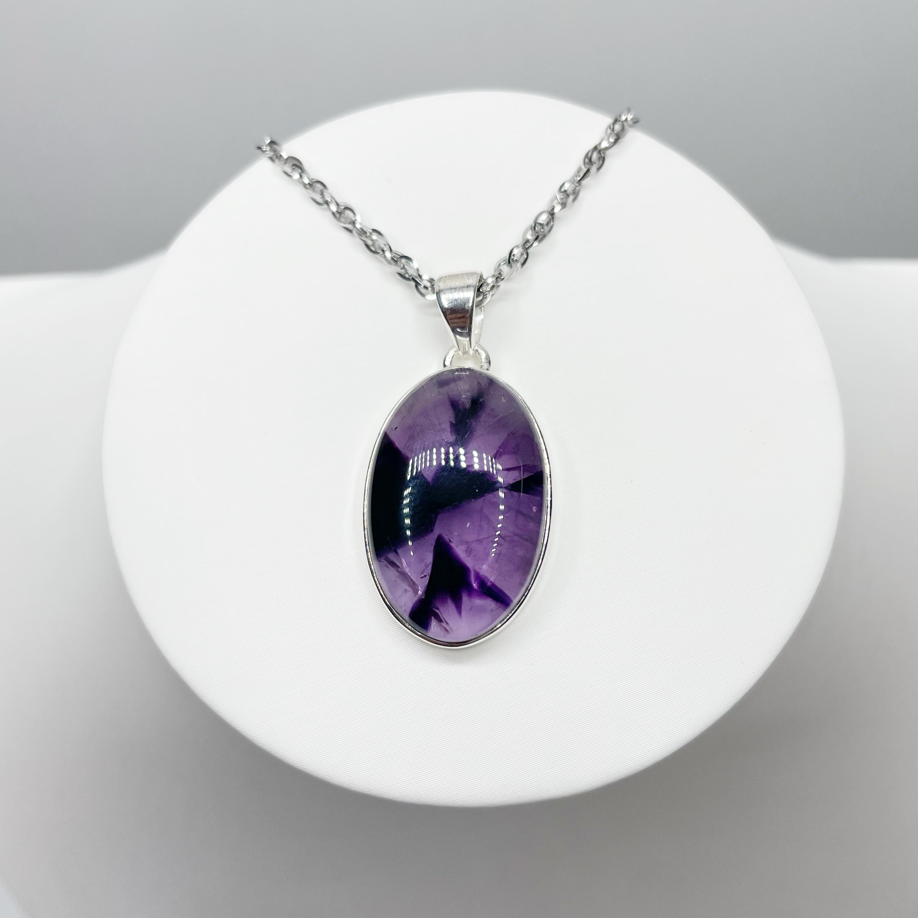 Ciondolo Ametista Phantom - Argento 925