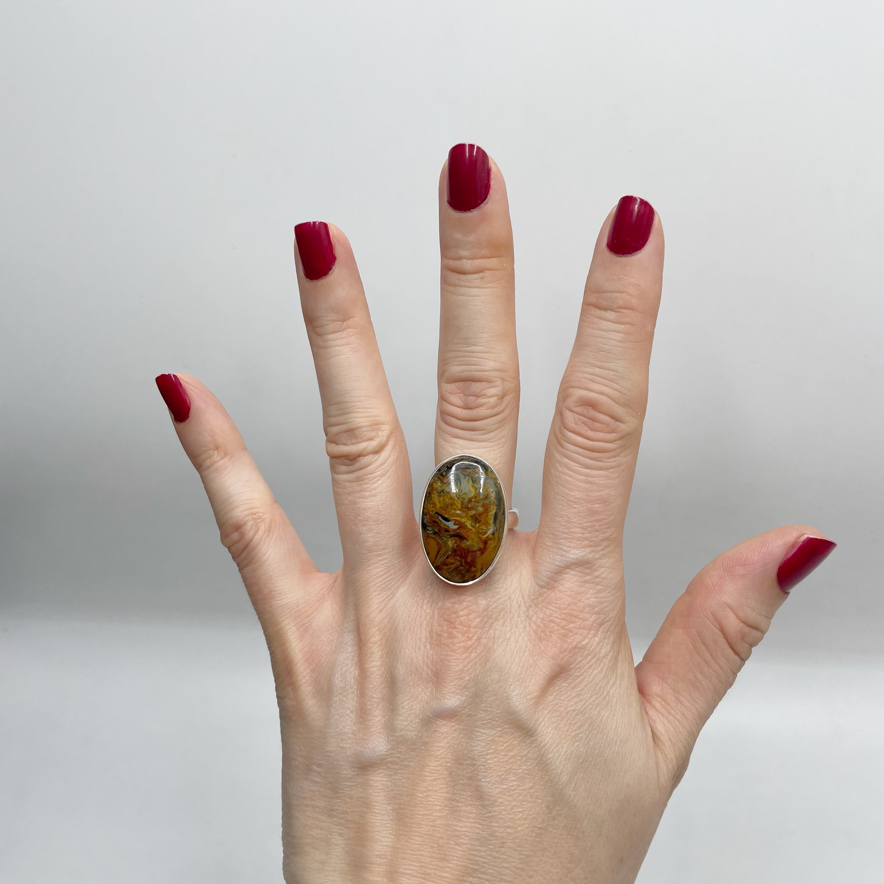 Anello Pietersite - Argento 925