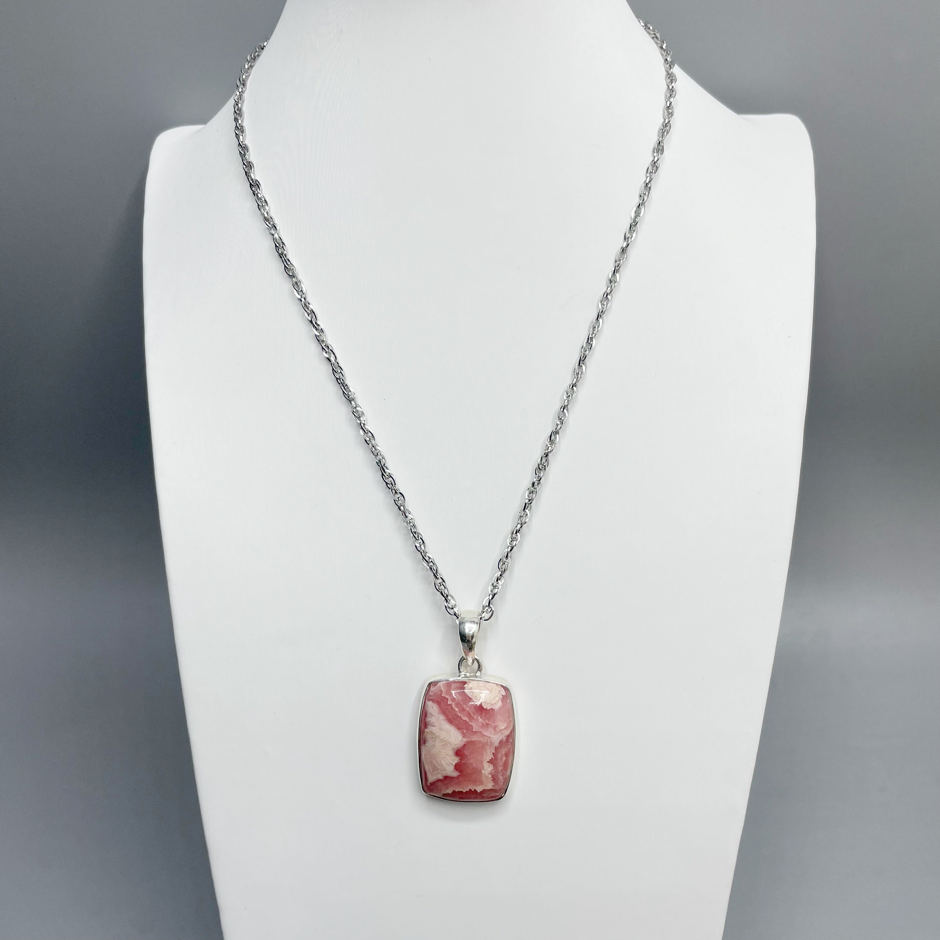 Ciondolo Rodocrosite - Argento 925