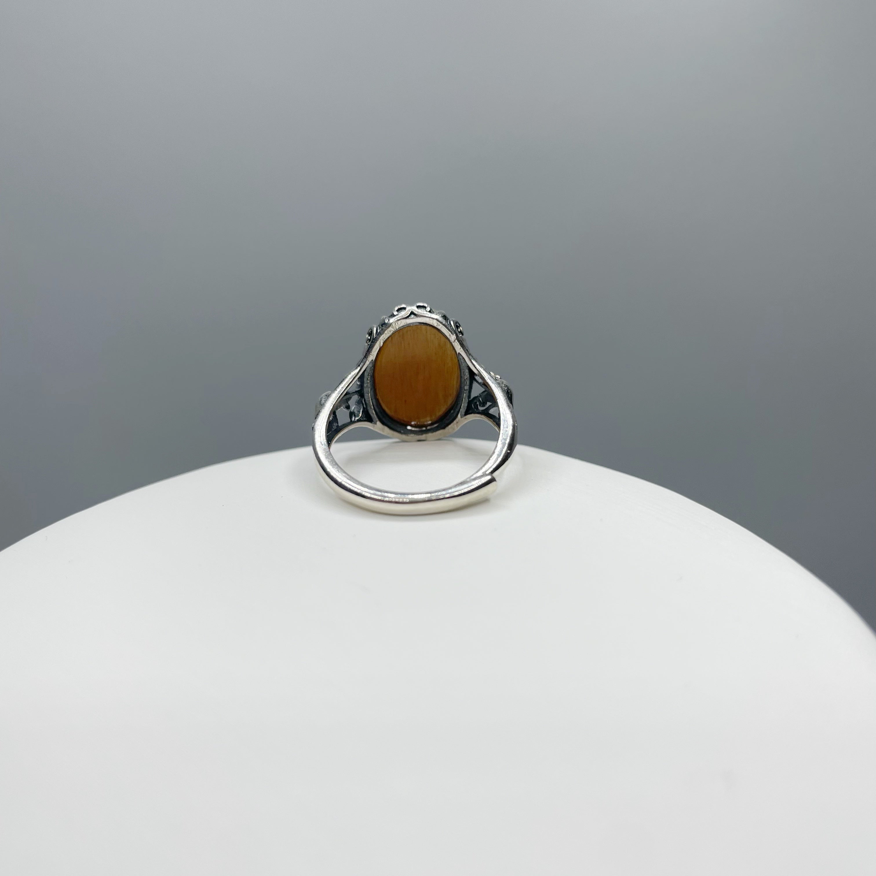 Anello Pietra del Sole e Argento 925
