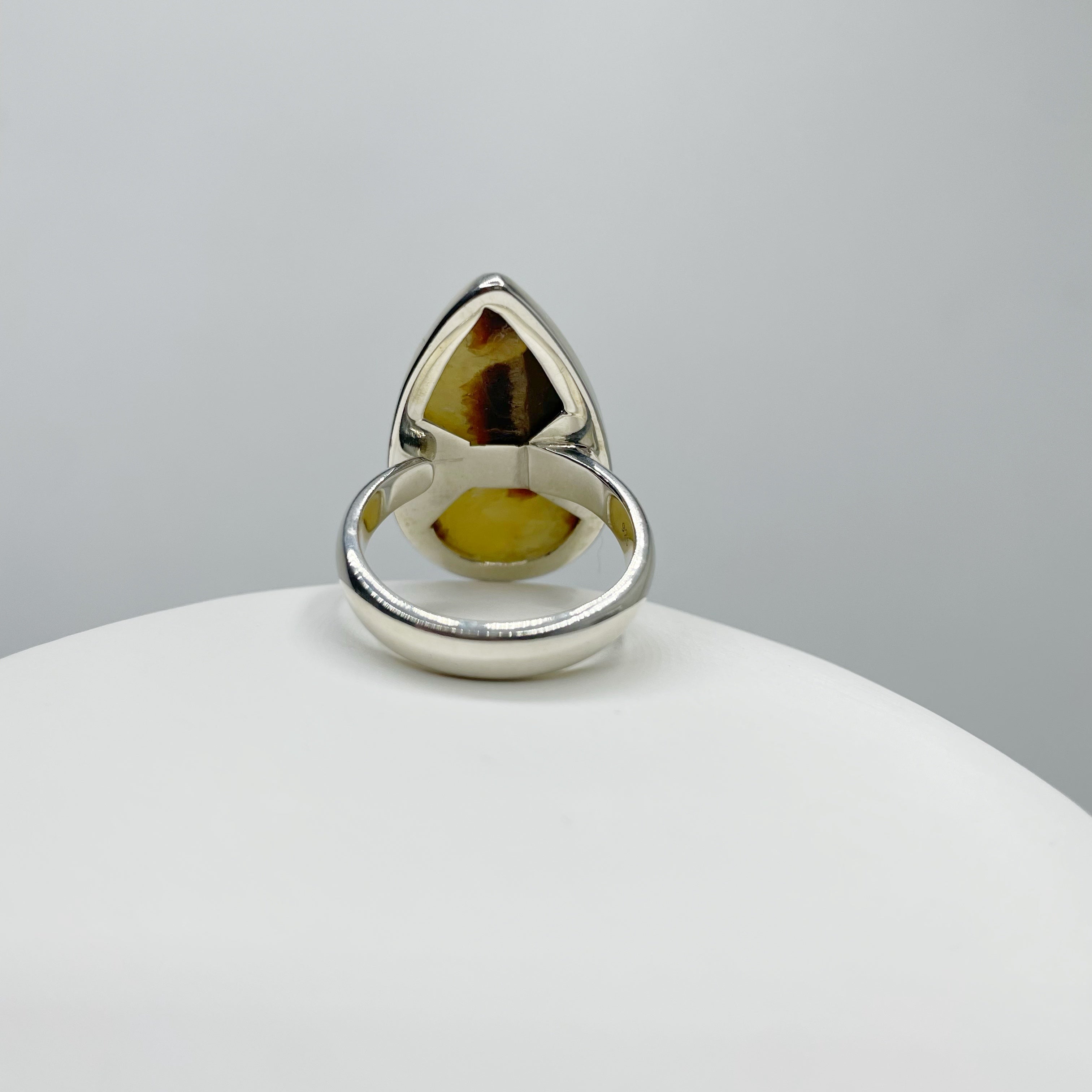 Anello Septaria a Goccia - Argento 925