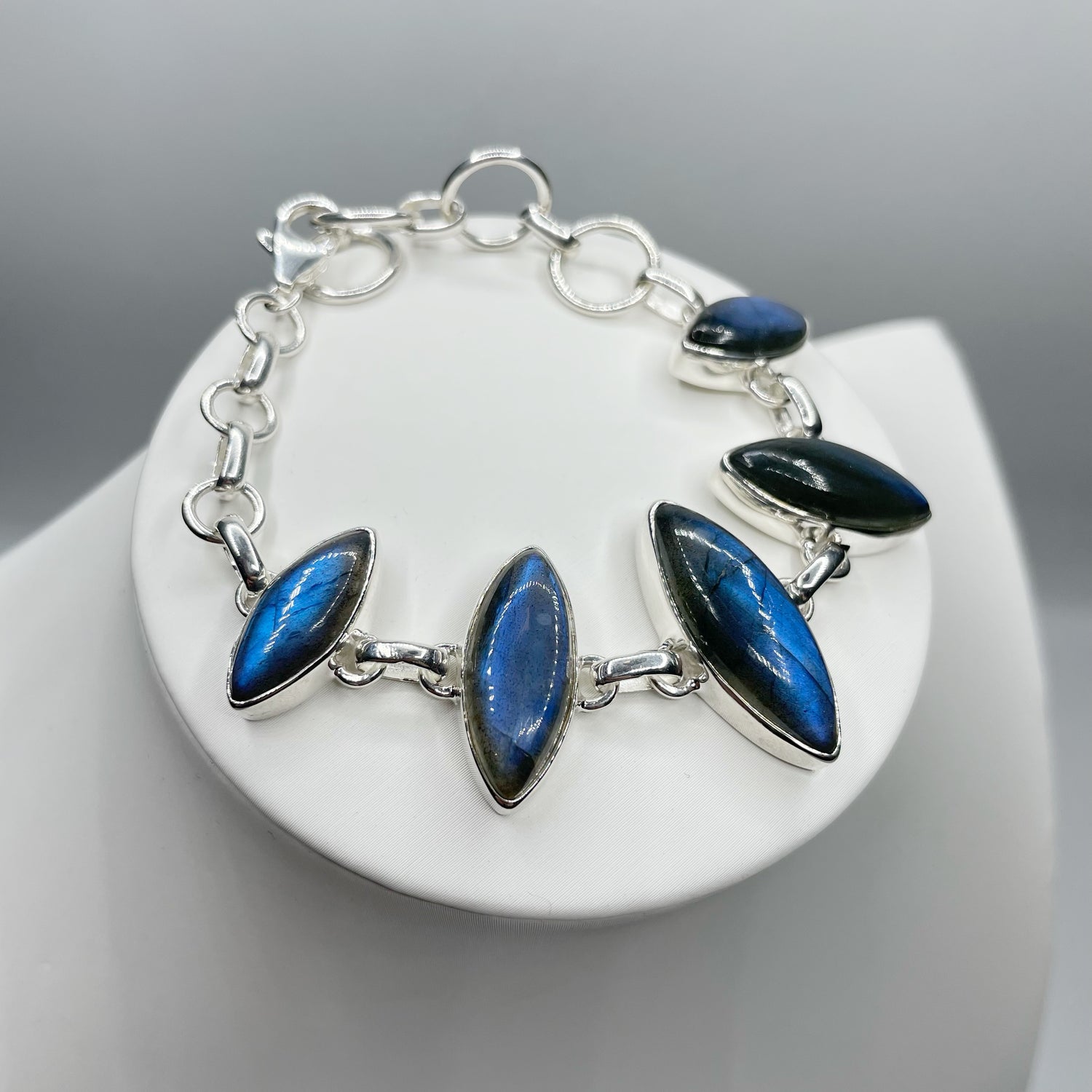 Bracciale Labradorite e Argento 925