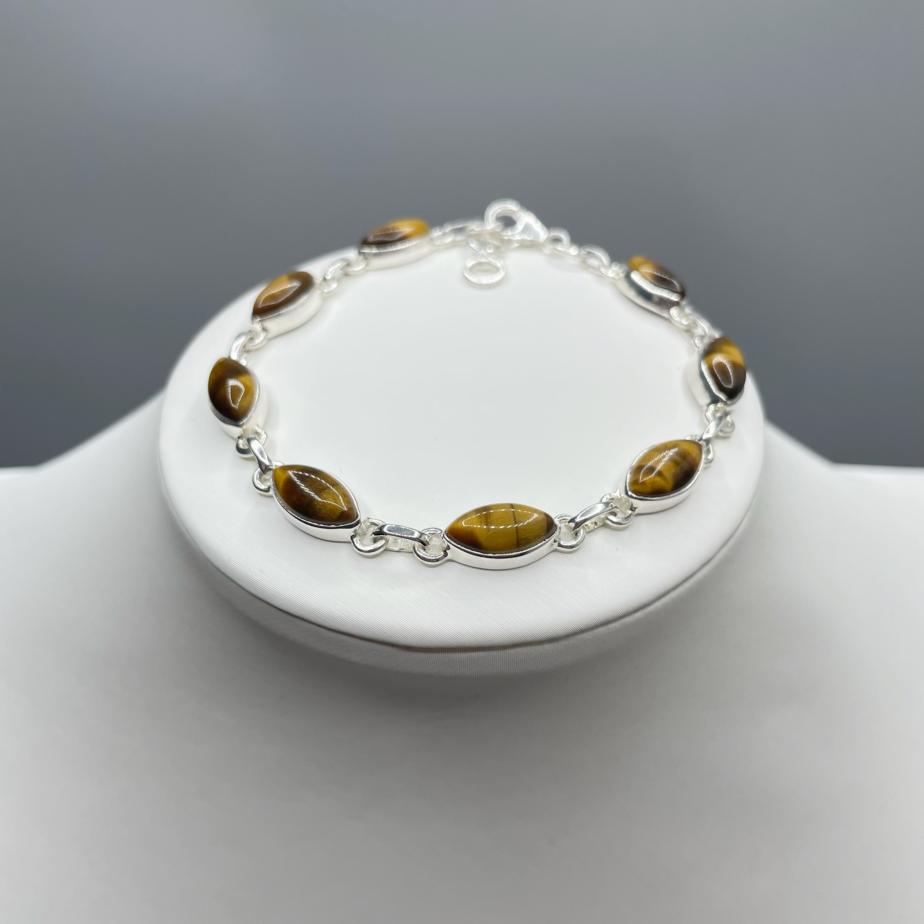 Bracciale Occhio di Tigre - Argento 925