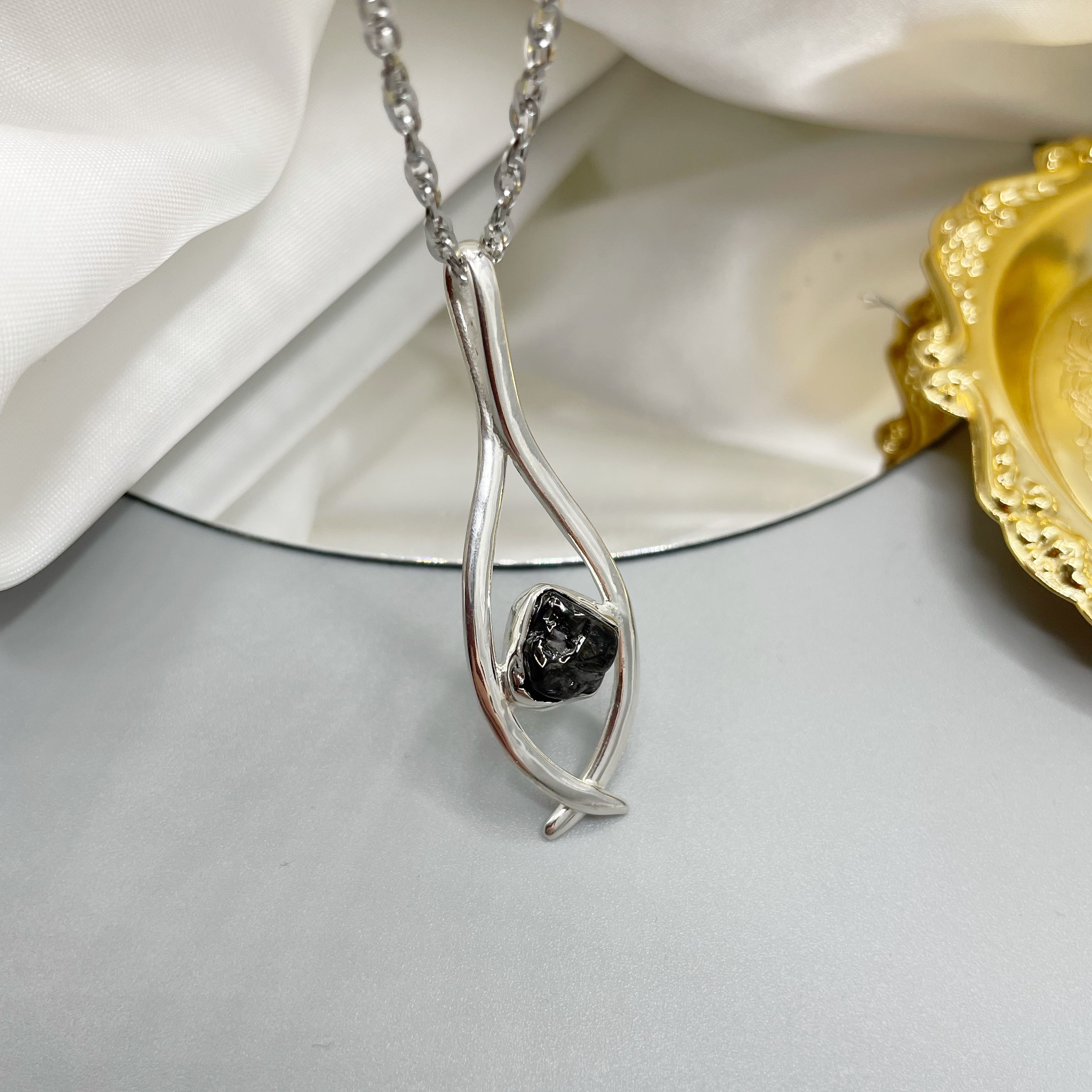 Ciondolo Shungite Argento 925
