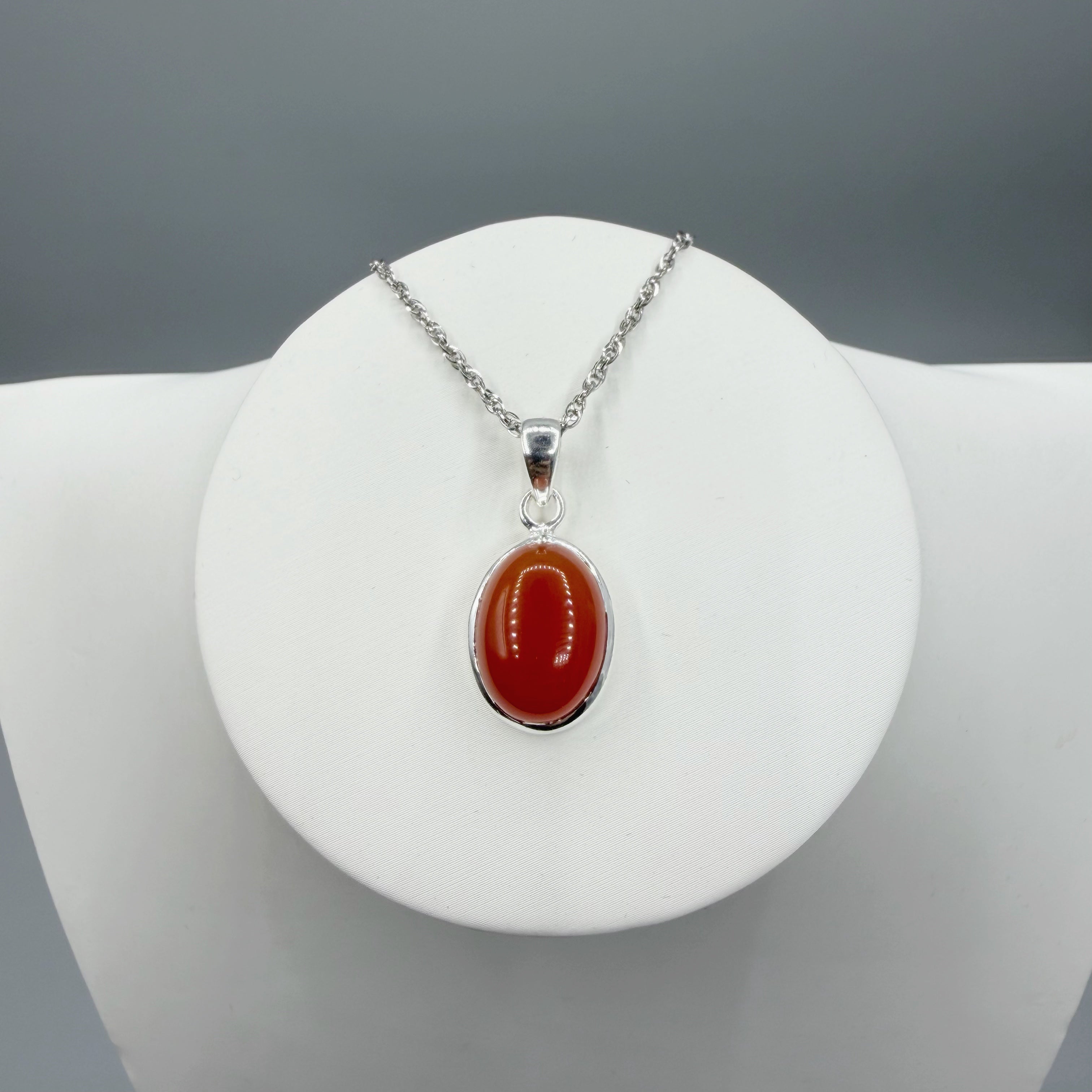 Ciondolo Corniola Argento 925