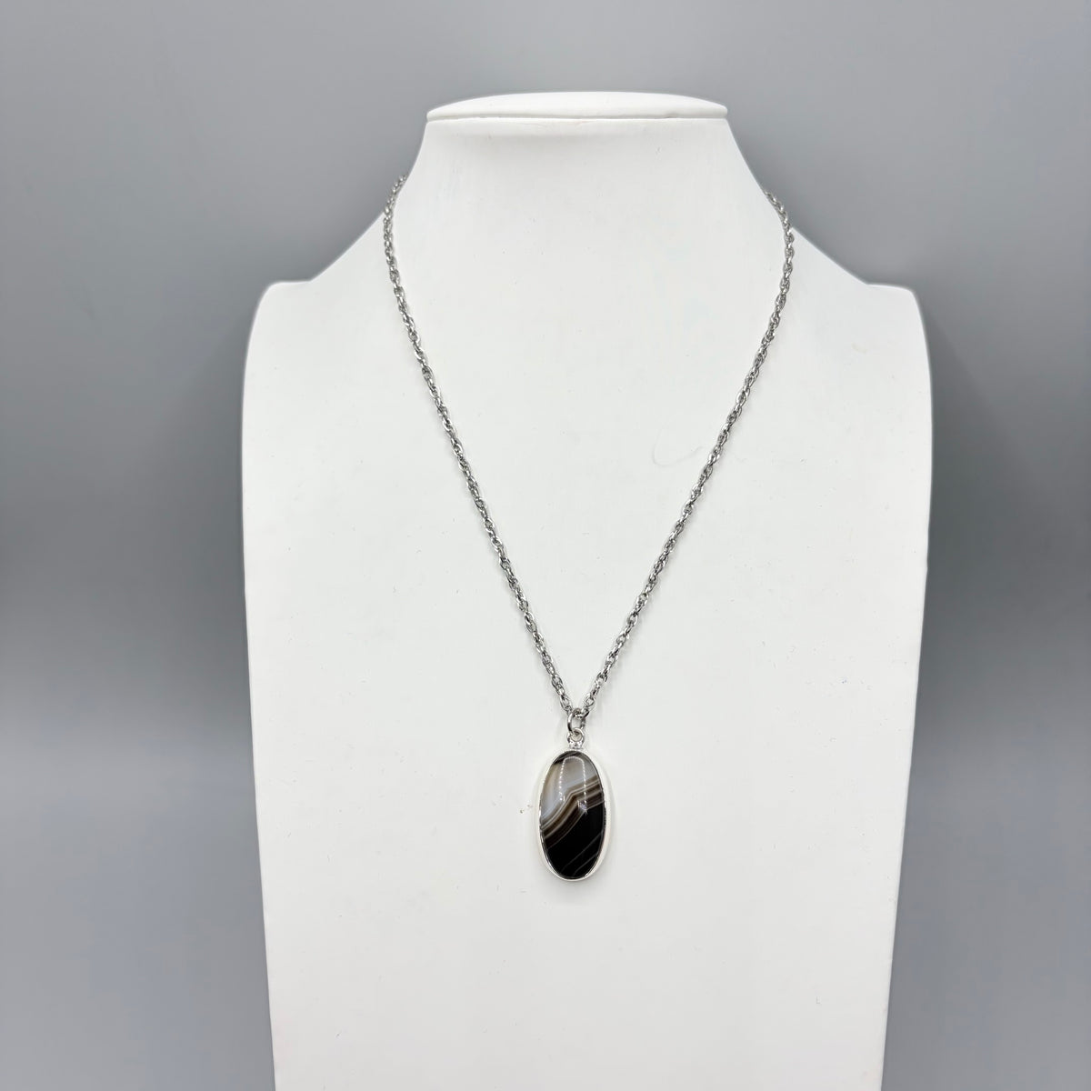Ciondolo Occhio di Shiva Argento 925 - Ovale piccolo