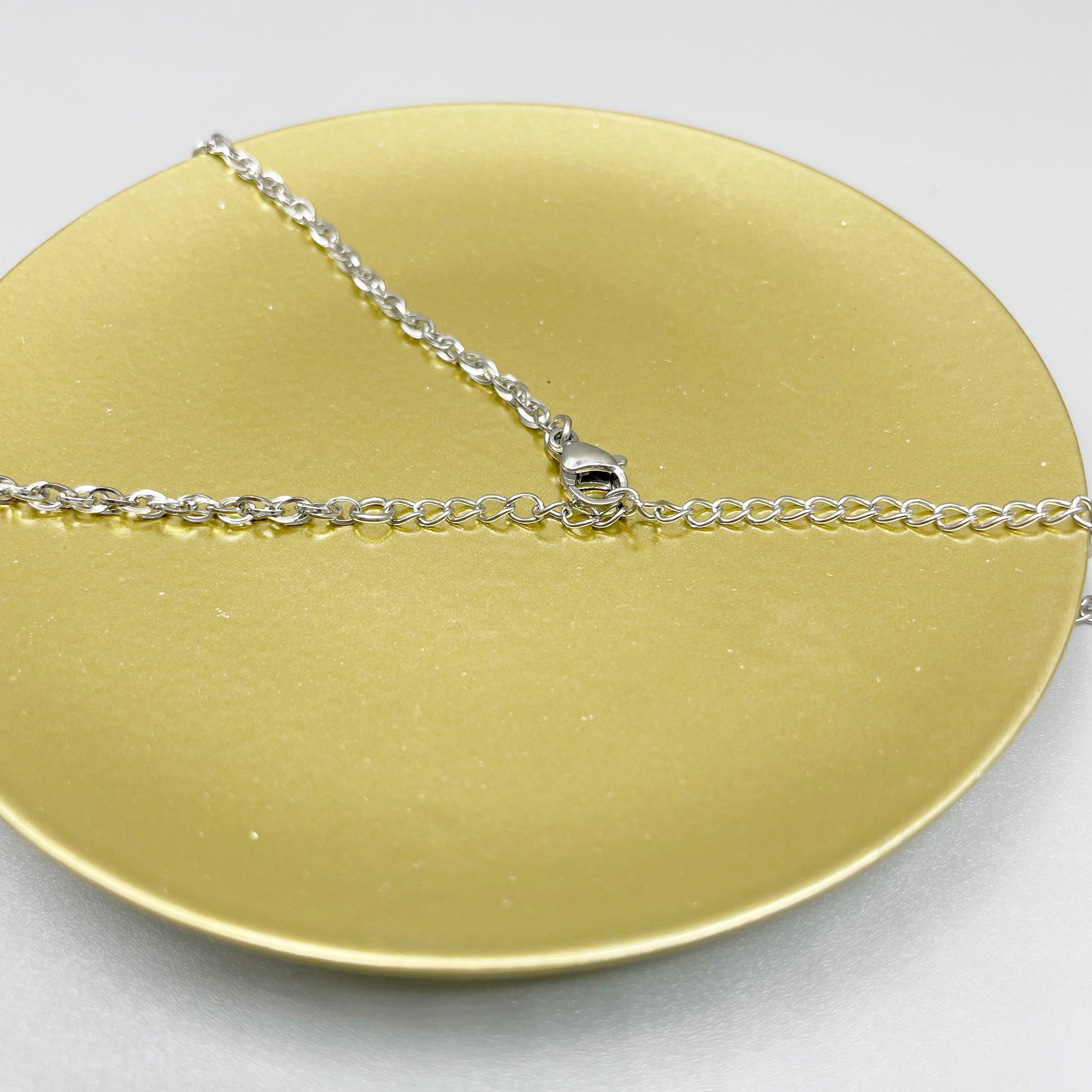 Collana Genesa - Tormalina e Acciaio Inossidabile