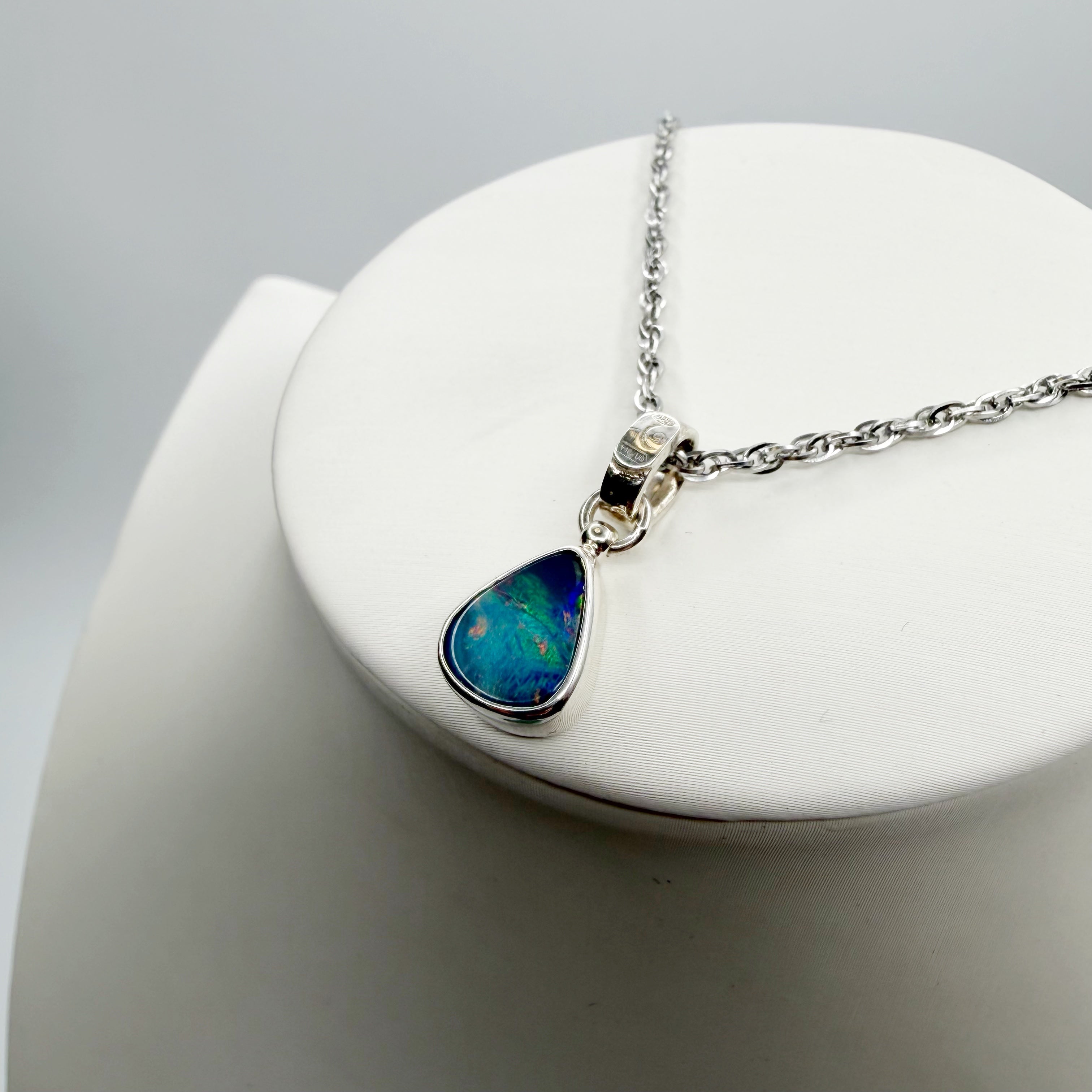 Ciondolo Opale Australiano - Argento 925
